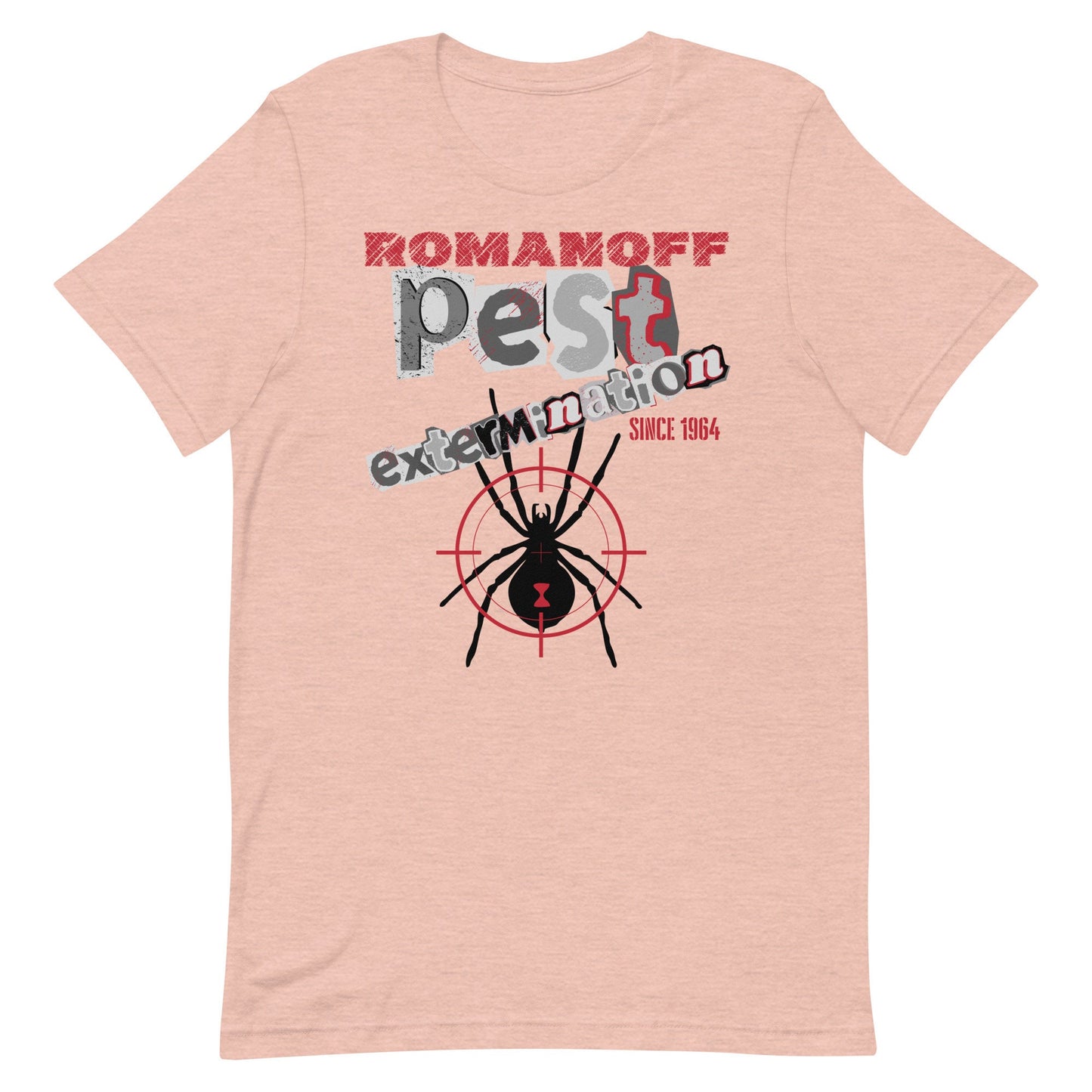 Black Widow Pest Extermination Bella Canvas T-Shirt, Disney Family Shirt