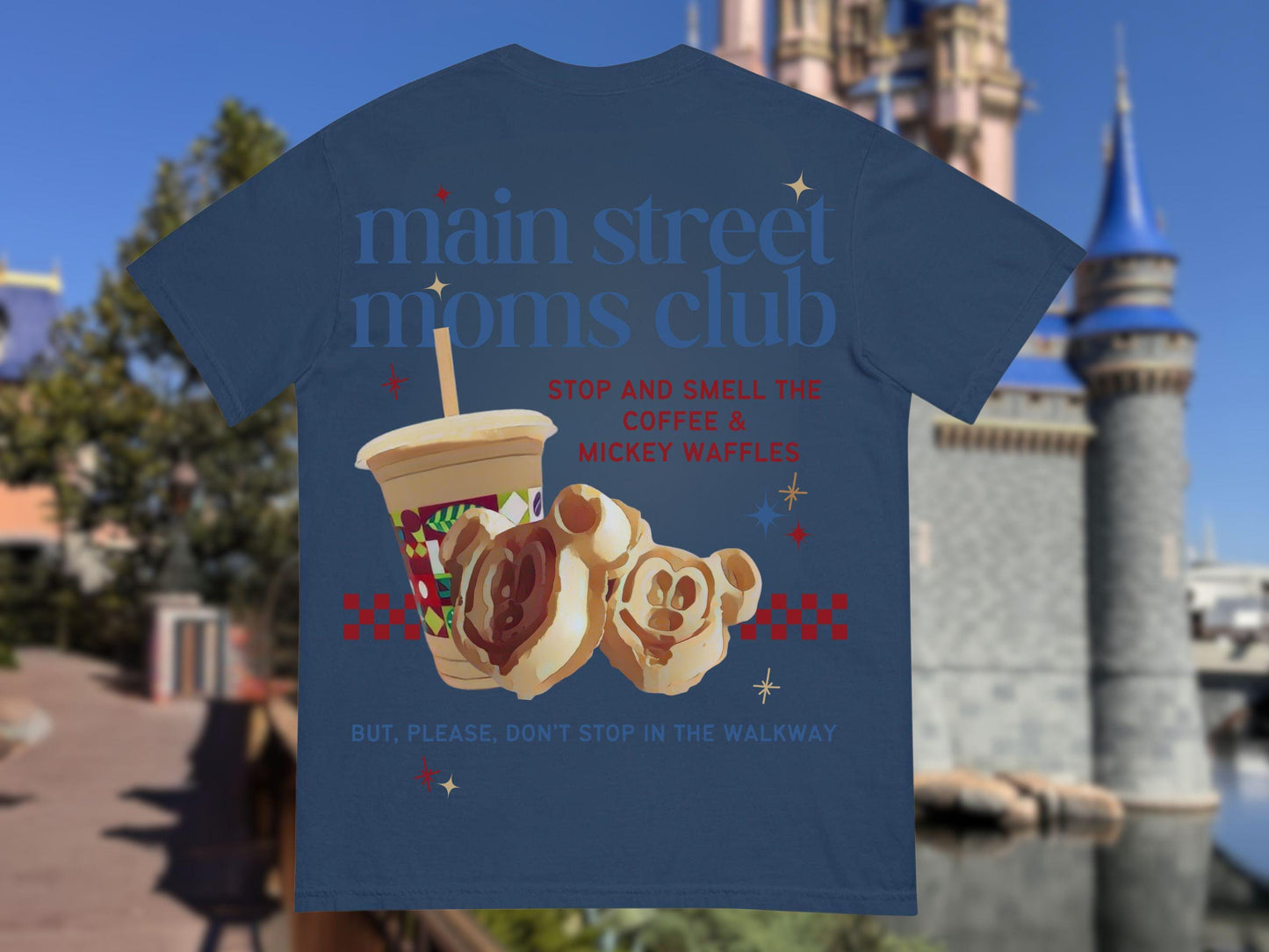 Main Street Moms Club™ Collection Comfort Colors Shirt, Disney Mom Shirt