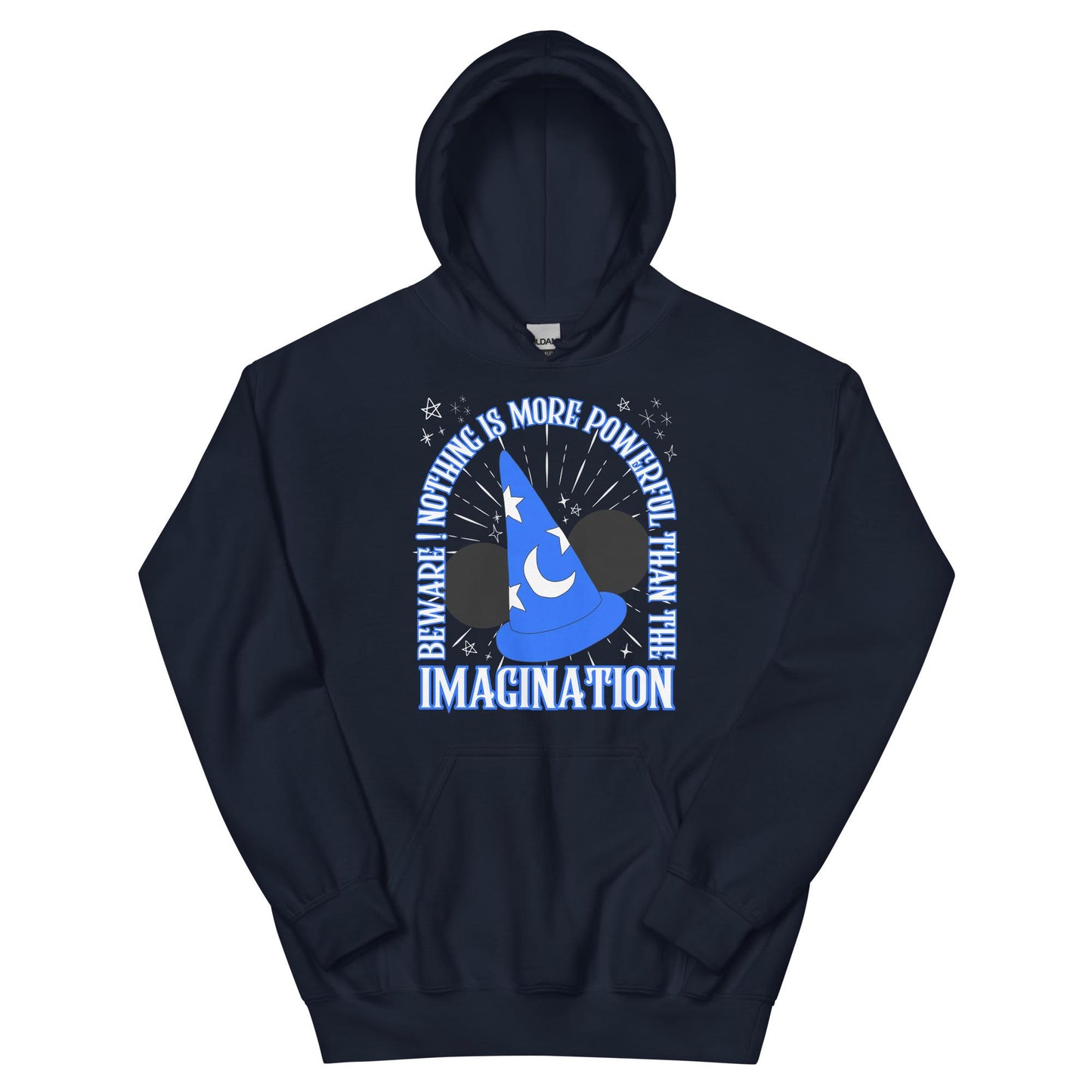 Sorcerer Mickey Fantasmic Hoodie, Disney Adult Unisex Sweatshirt