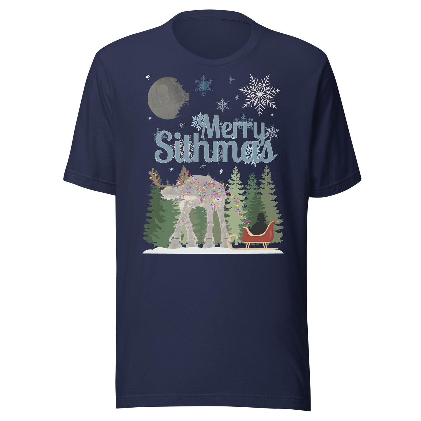 Merry Sithmas Star Wars Christmas Bella Canvas T-Shirt