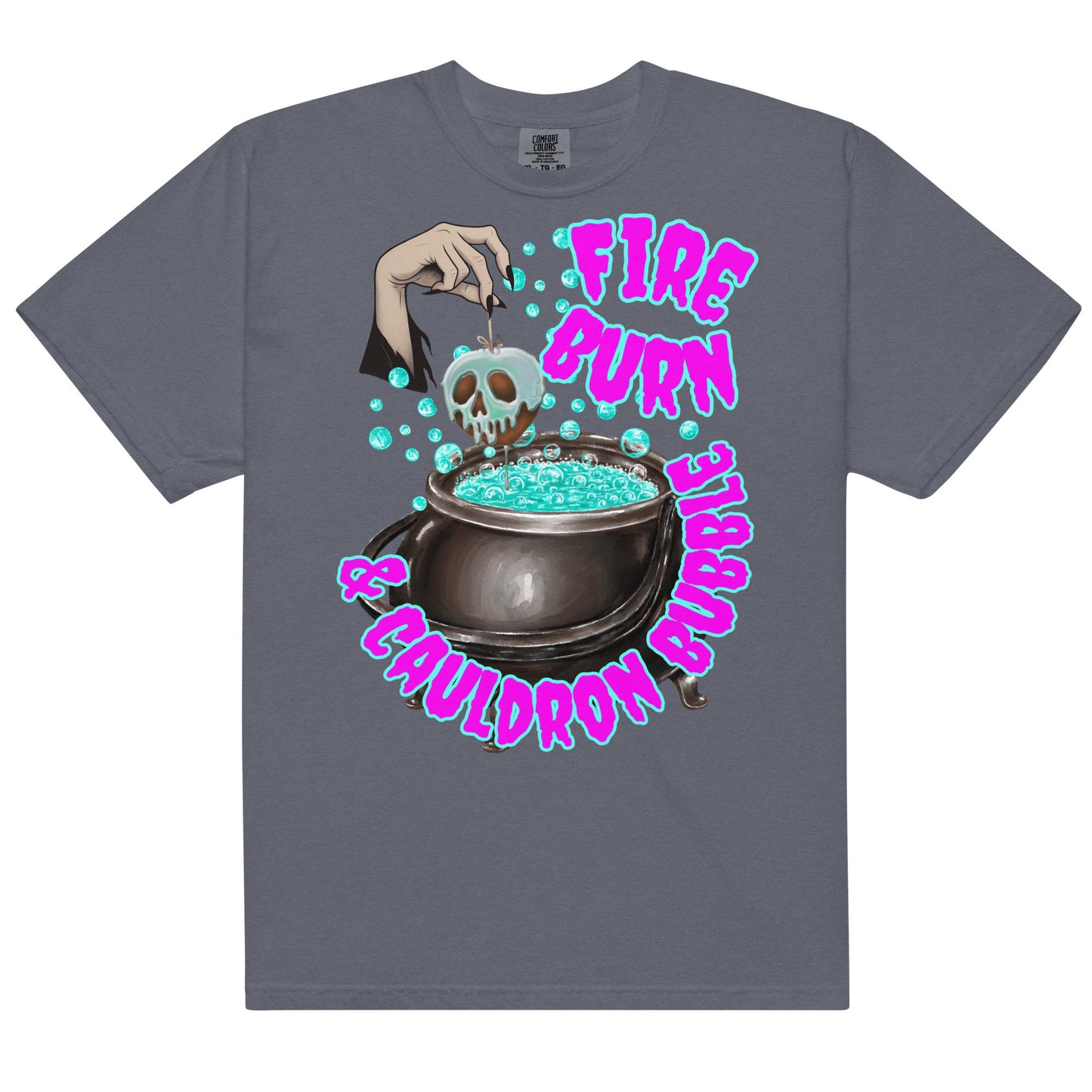 Evil Queen Disney Halloween Shirt, Acid Wash Comfort Colors Tee
