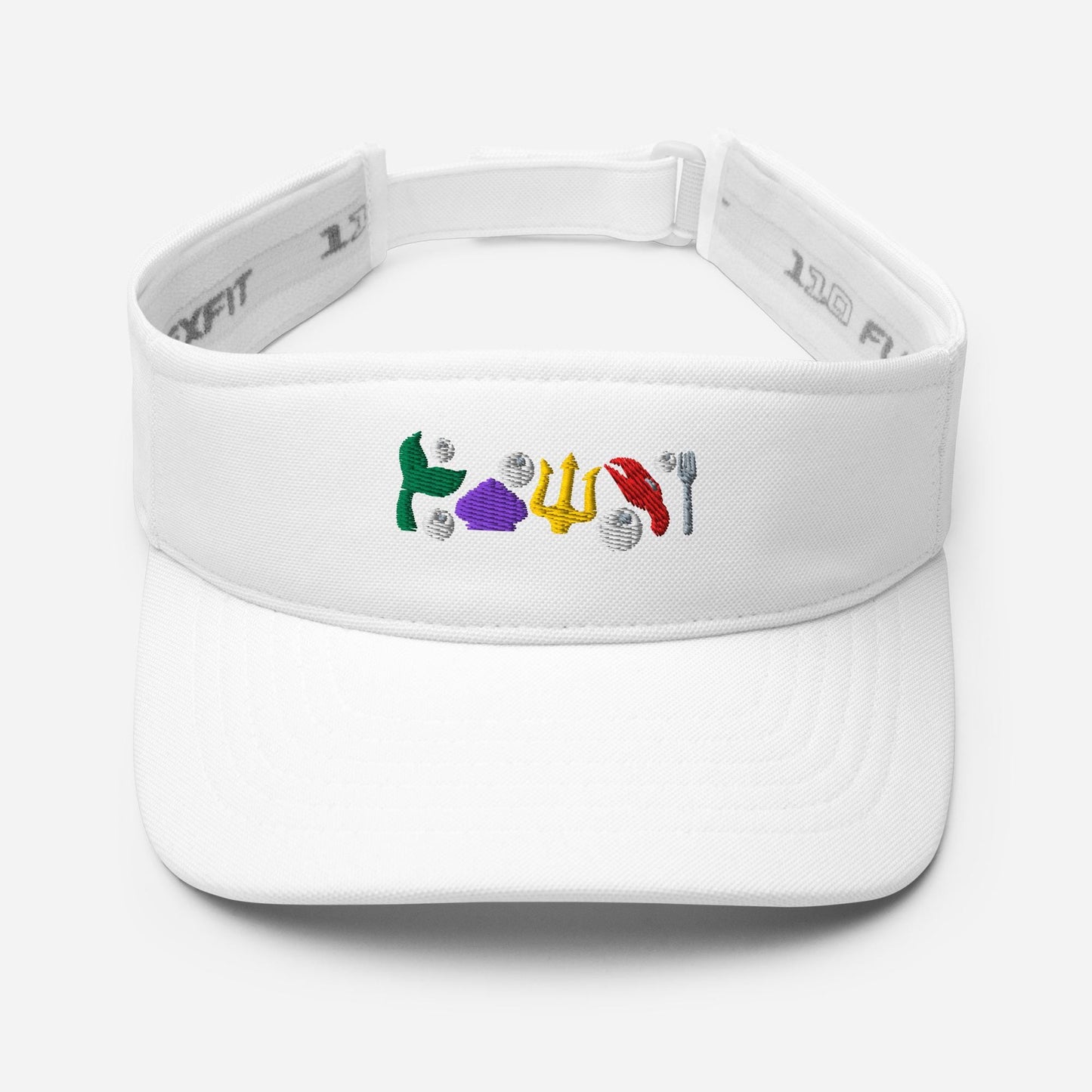 Little Mermaid Embroidered Visor, Subtle Disney Adult Hat