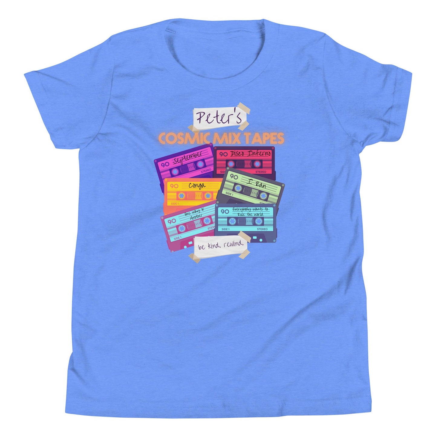 Guardians of the Galaxy Inspired Peter's Cosmic Mix Tape Youth Shirt, EPCOT Shirt