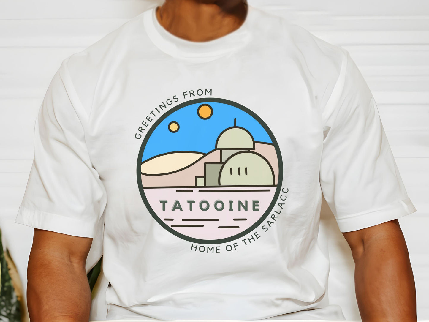 Greetings from Tatooine T-Shirt, Subtle Star Wars Disney Tee