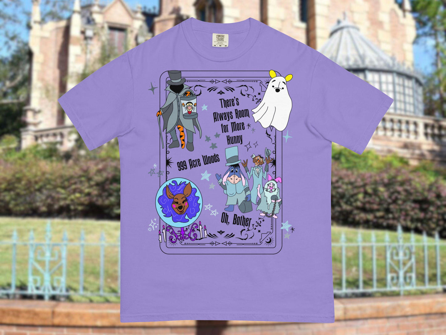 Haunted Mansion Winnie the Pooh Halloween Comfort Colors Shirt