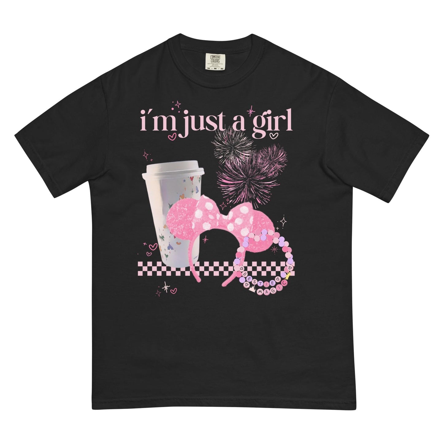 Disney Girls Trip Comfort Colors Shirt, I’m Just a Girl