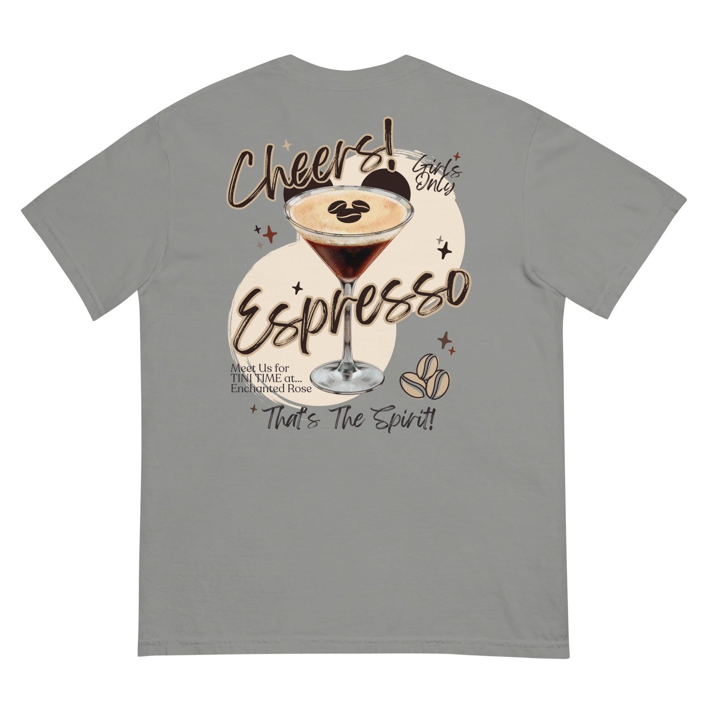 Disney Girls Trip Espresso Martini Comfort Colors Shirt