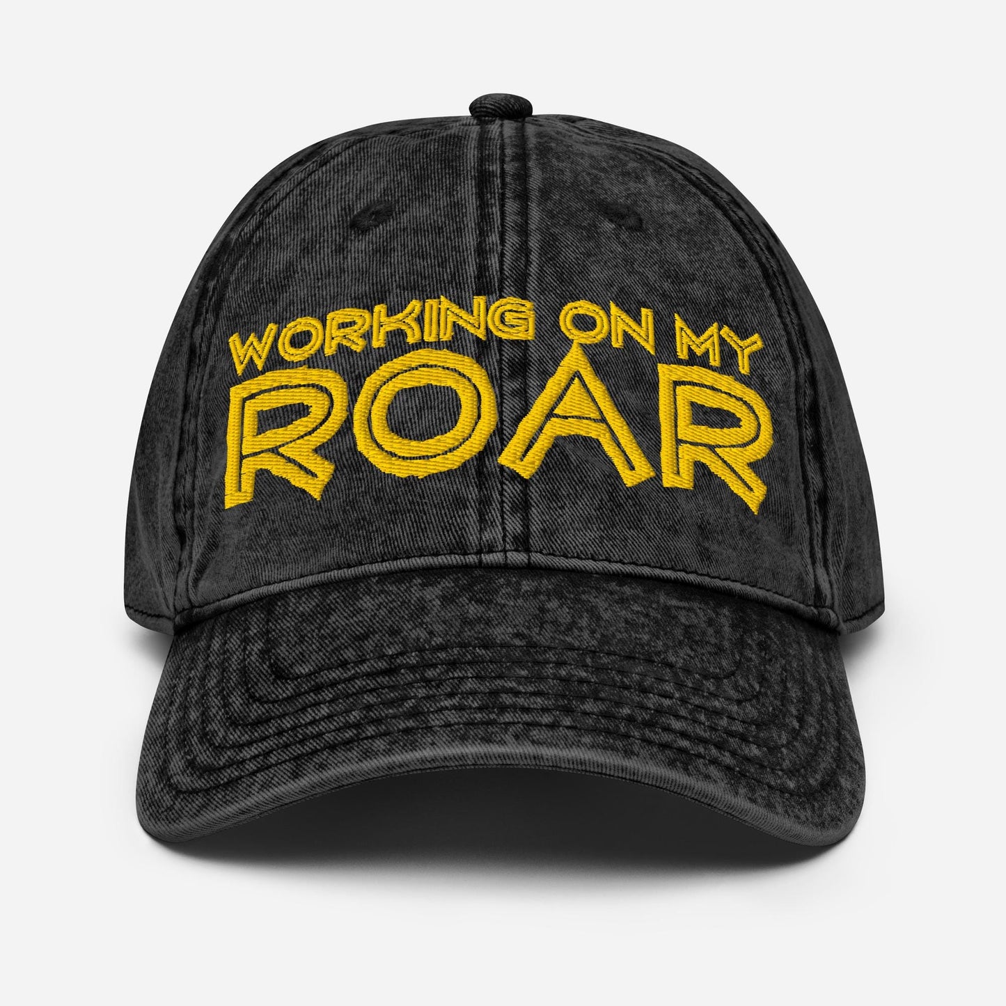 Lion King Inspired Dad Hat: Embroidered Vintage Cotton Twill Cap