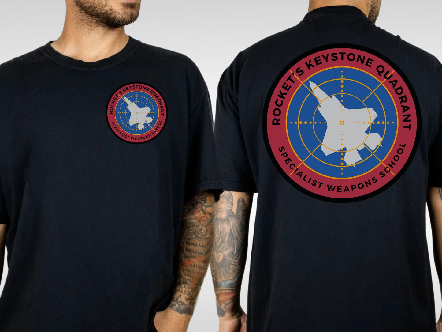 Rocket's Weapons School Disney T-Shirt, Comfort Colors Family Matching