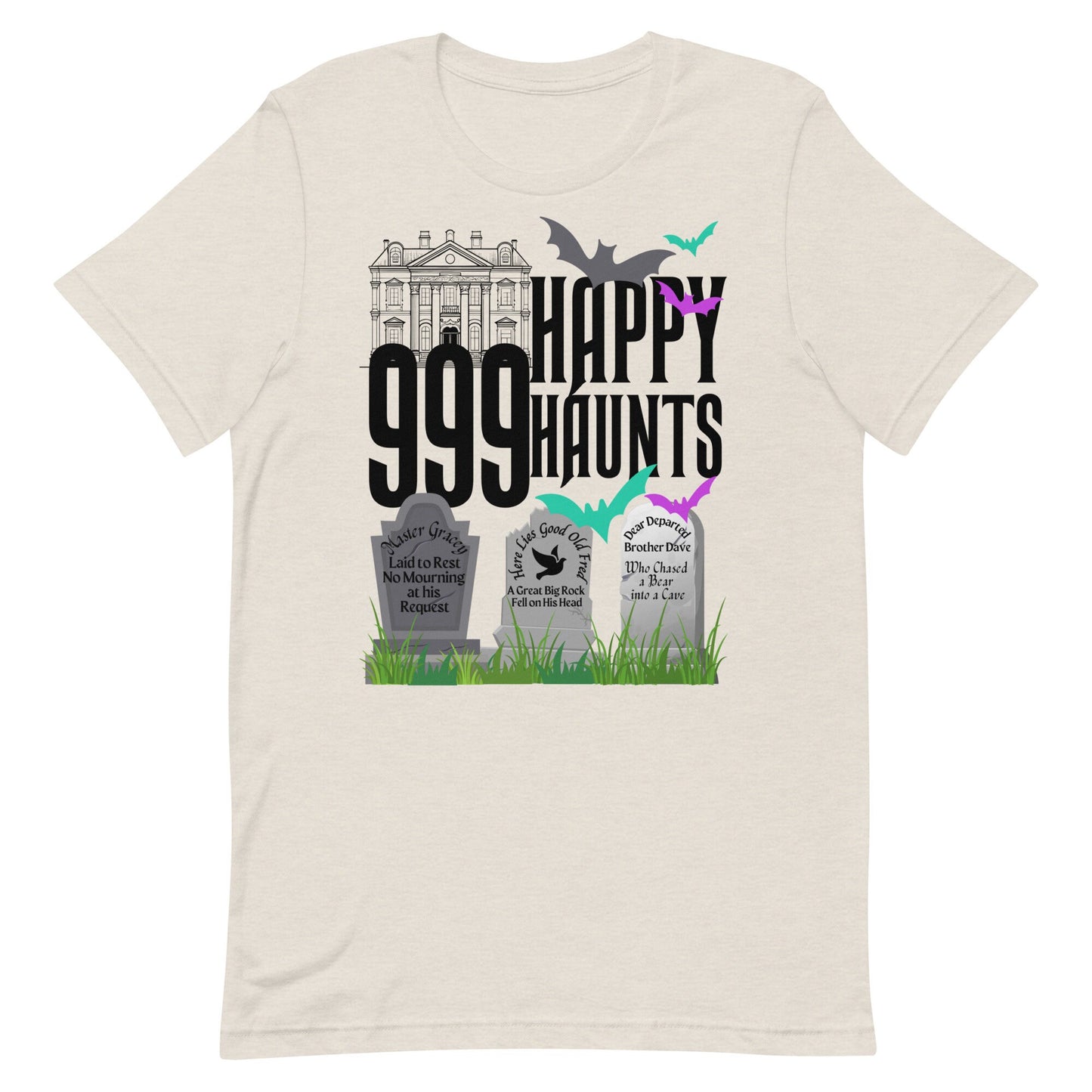 Haunted Mansion 999 Happy Haunts Bella Canvas Disney T-Shirt