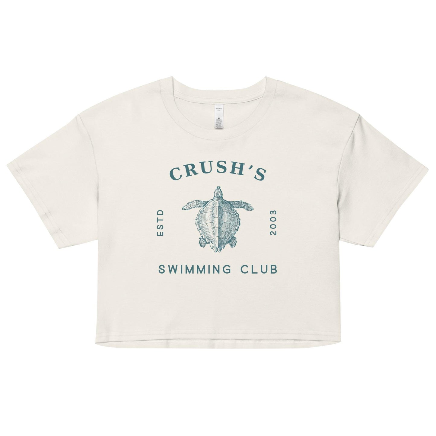 Crush's Swimming Club Crop Top | Disney EPCOT SeaBase Tee
