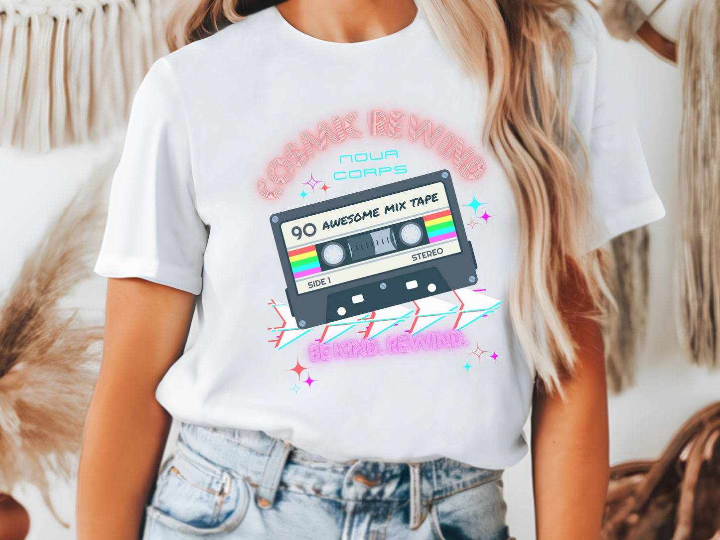 Guardians of the Galaxy Cosmic Rewind Bella Canvas T-Shirt, Subtle Disney Family Shirt