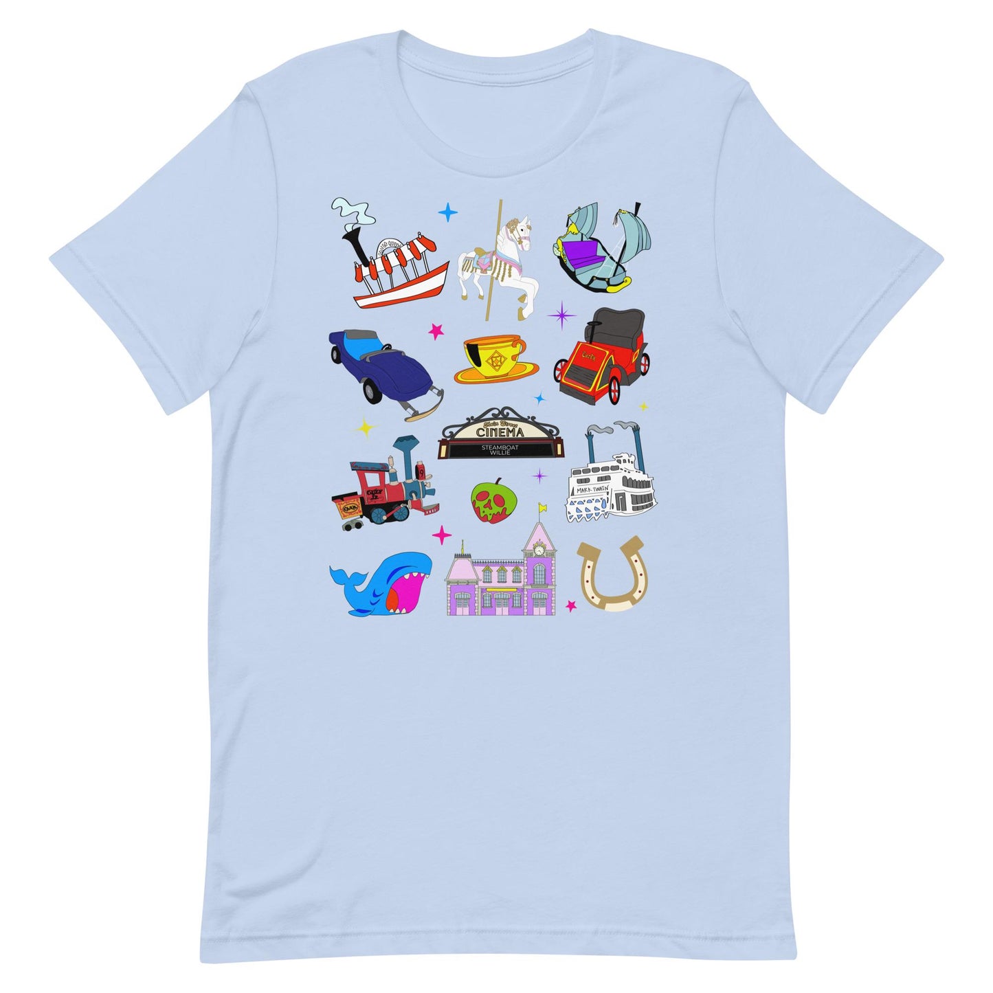 Disneyland 70th Anniversary Sketch Shirt: Family Vacation Tee
