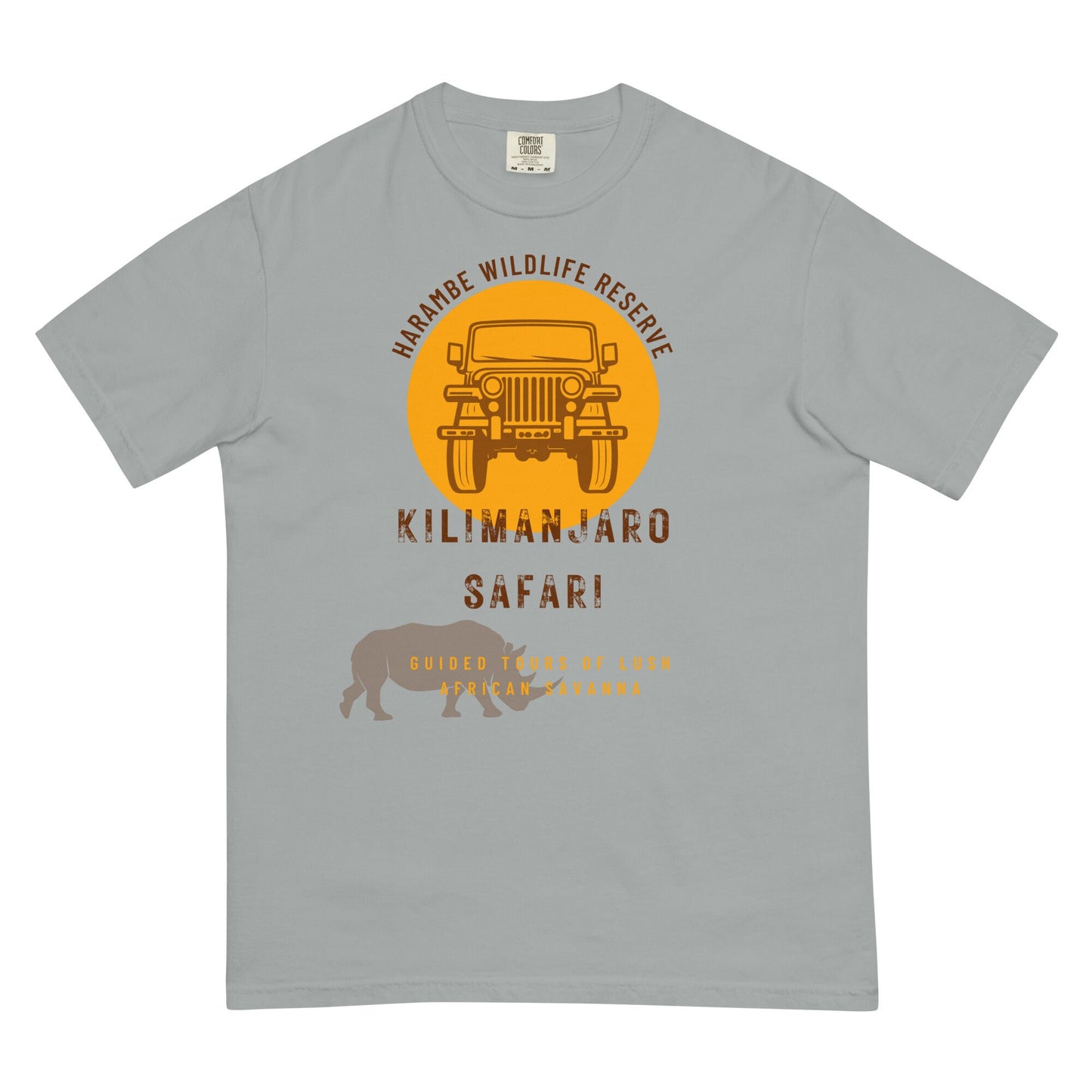 Kilimanjaro Safari T-Shirt, Comfort Colors Garment Dyed, Disney Family Matching