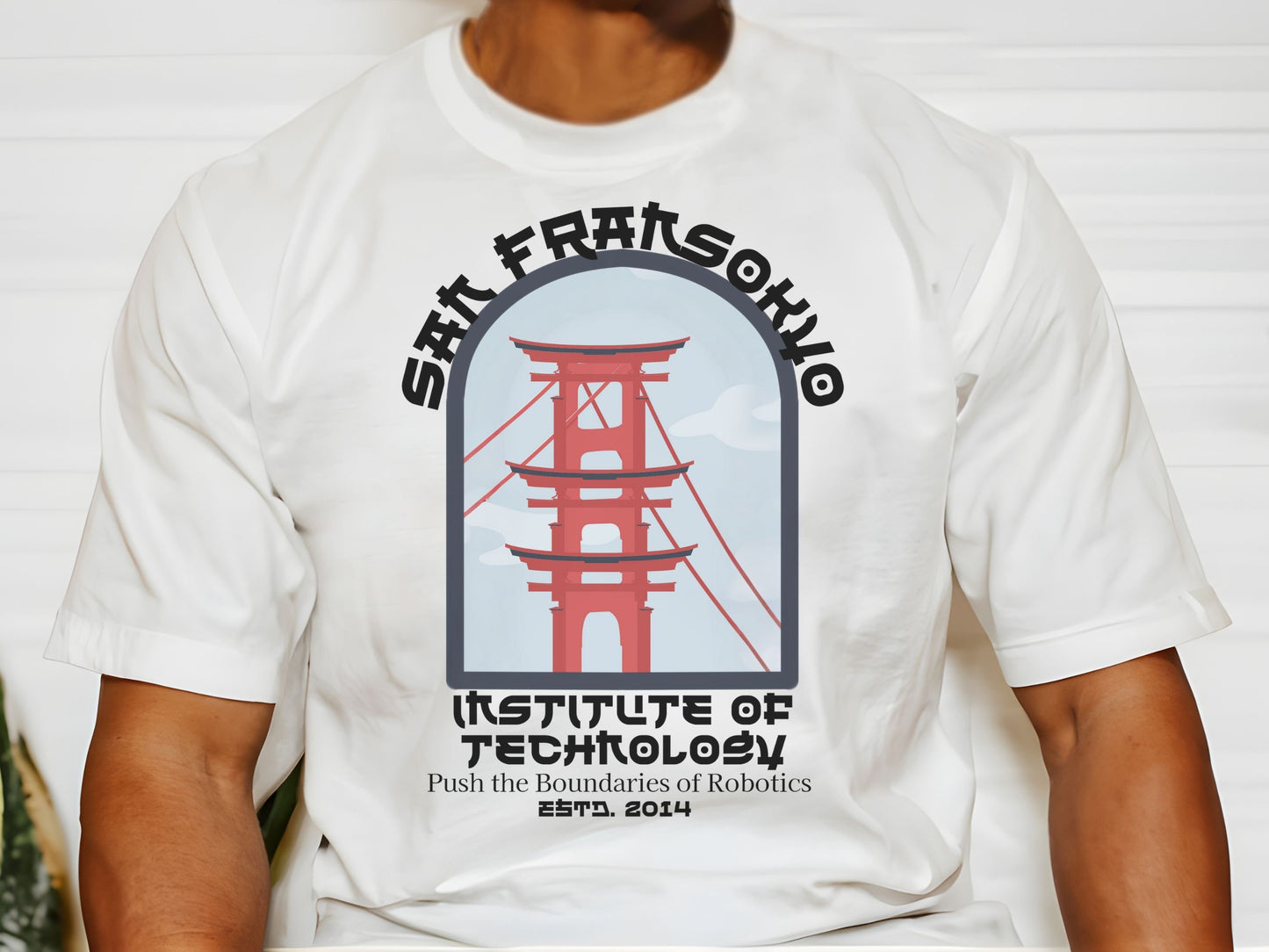 San Fransokyo Institute of Technology Shirt, Subtle Disney Bella Canvas Tee