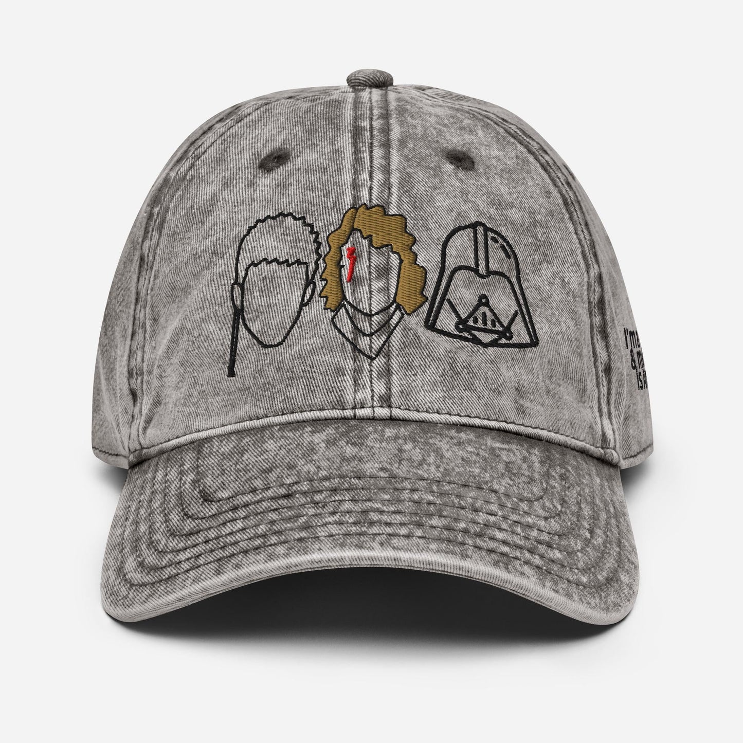 Anakin Skywalker Hat: Star Wars Embroidered Twill Dad Cap
