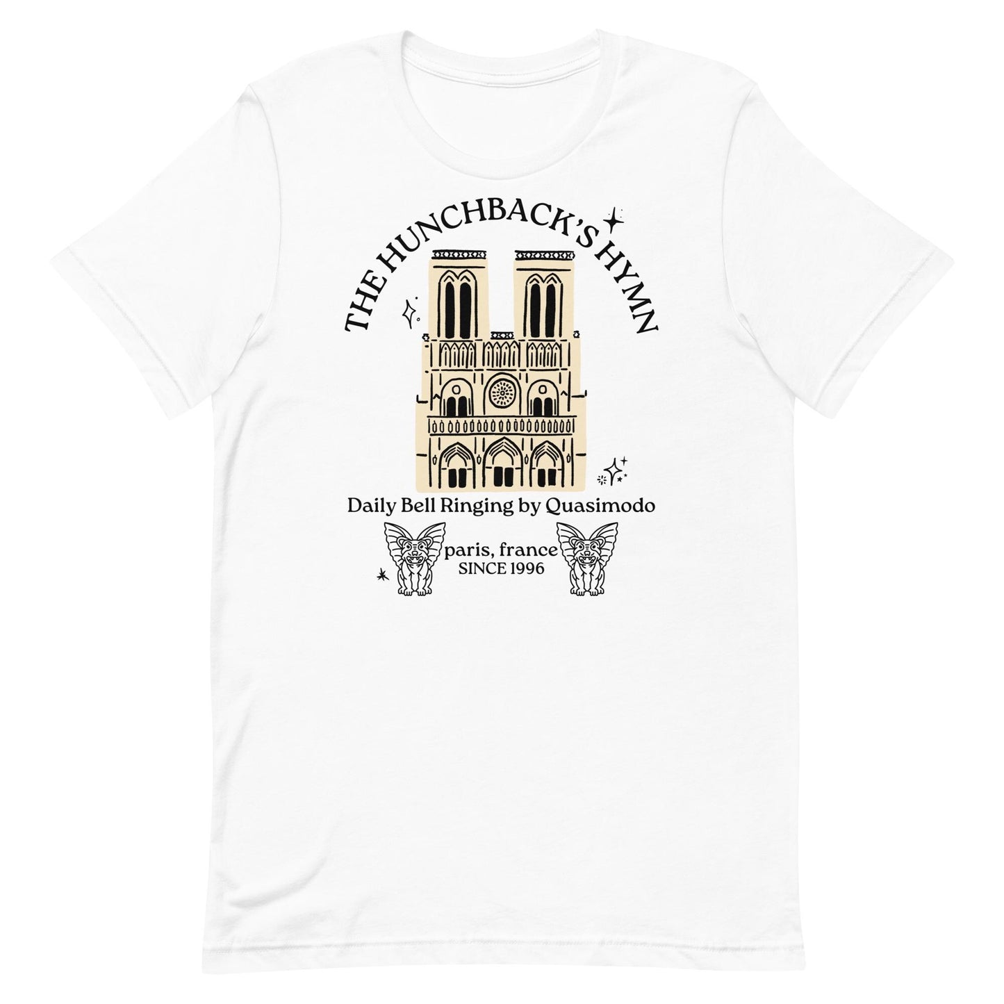 Disney Hunchback of Notre Dame Shirt, Quasimodo Bell Ringer, Trendy Bella Canvas