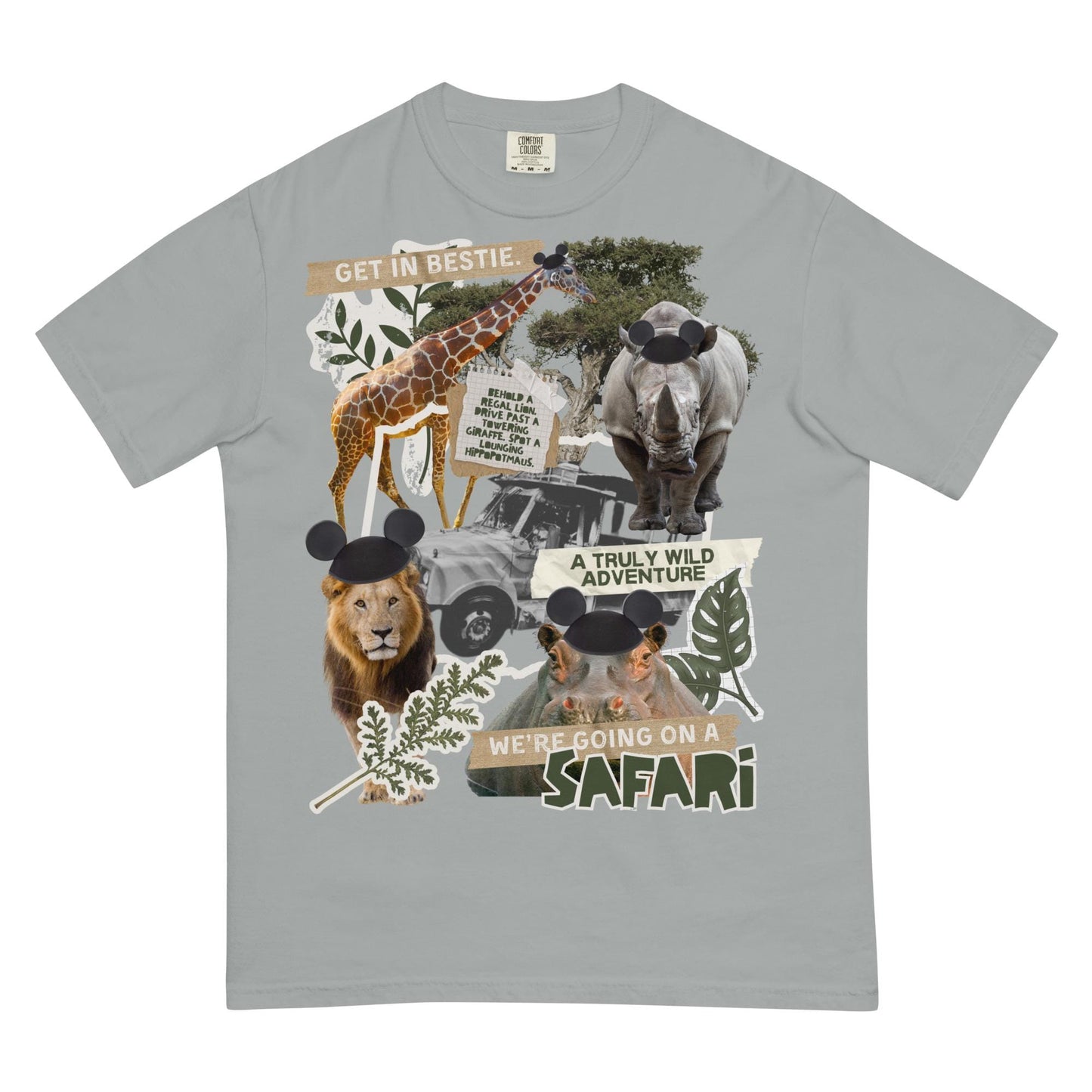 Disney Animal Kingdom Safari Comfort Colors Shirt