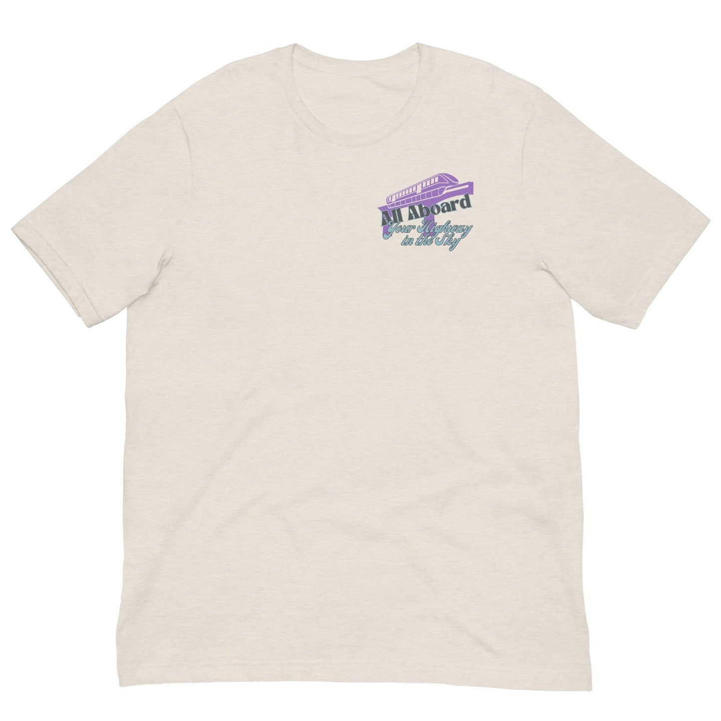 Disney Monorail Shirt, Highway in the Sky, Bella Canvas Unisex Tee