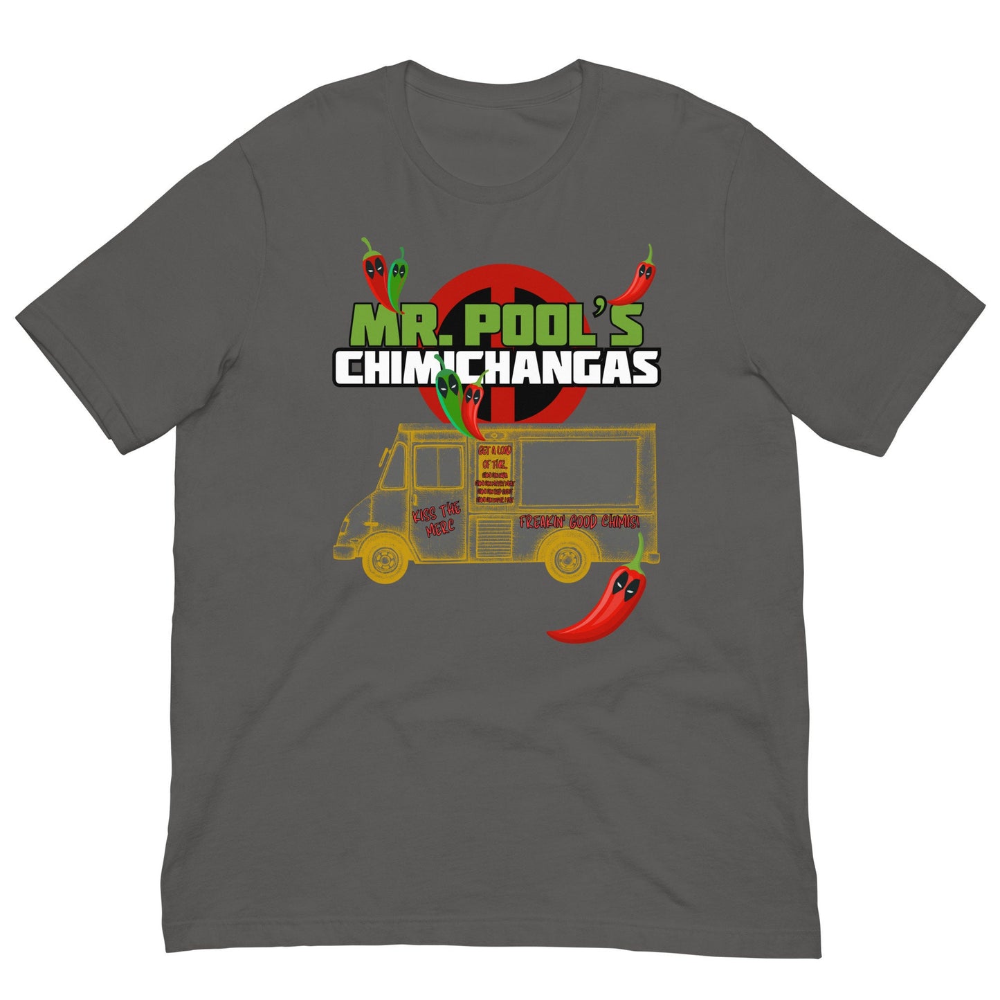 Deadpool Mr. Pool's Chimis Bella Canvas Tee, Subtle Disney Shirt