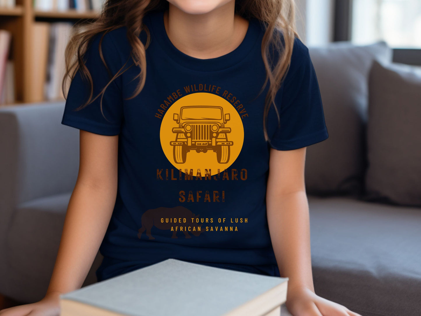 Kilimanjaro Safaris Youth T-Shirt, Subtle Disney Family Shirt