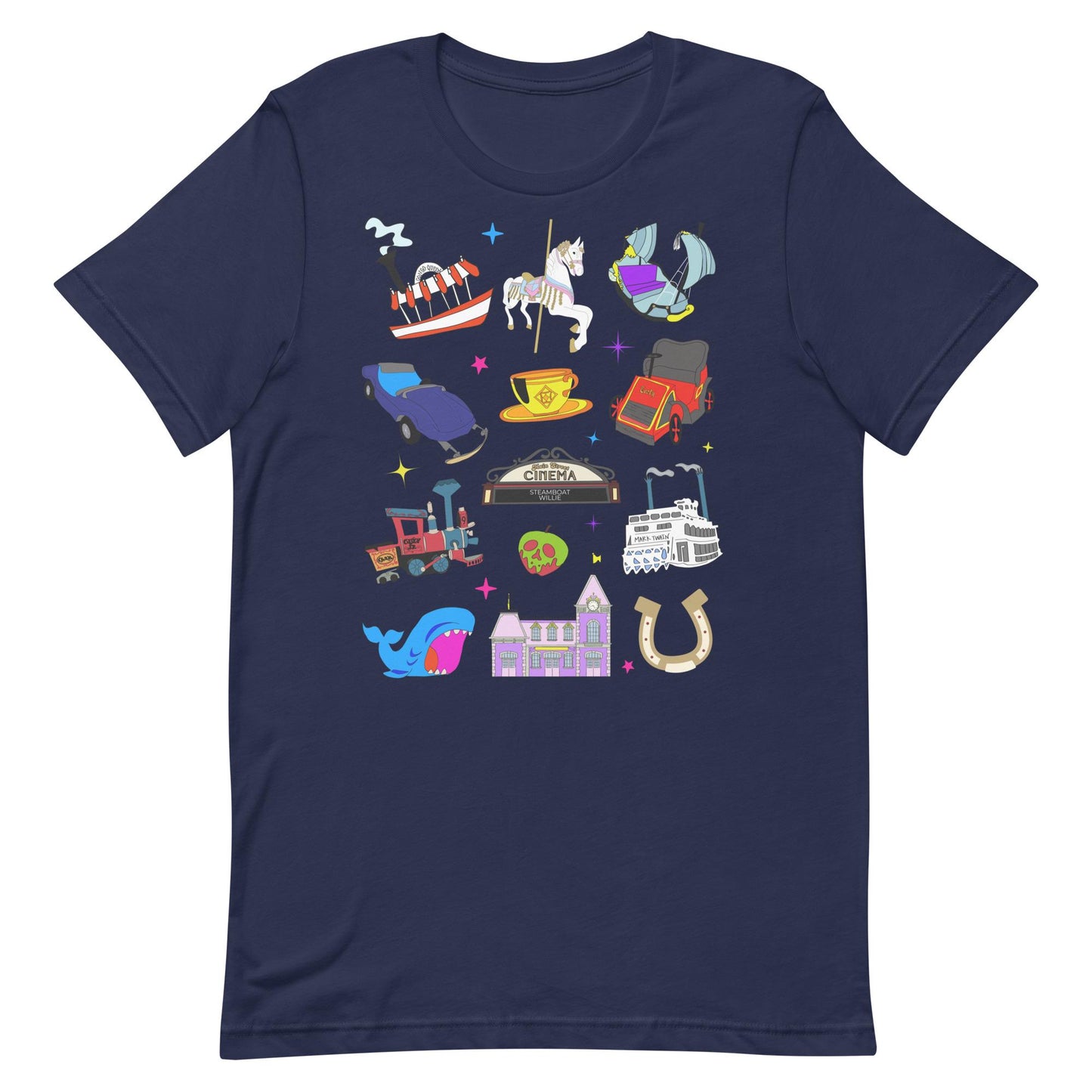 Disneyland 70th Anniversary Sketch Shirt: Family Vacation Tee