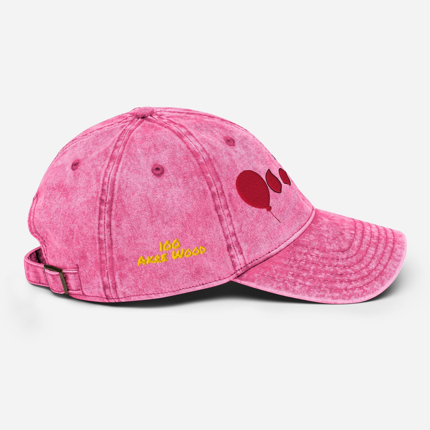 Winnie the Pooh 100 Akre Woods Embroidered Vintage Icon Hat