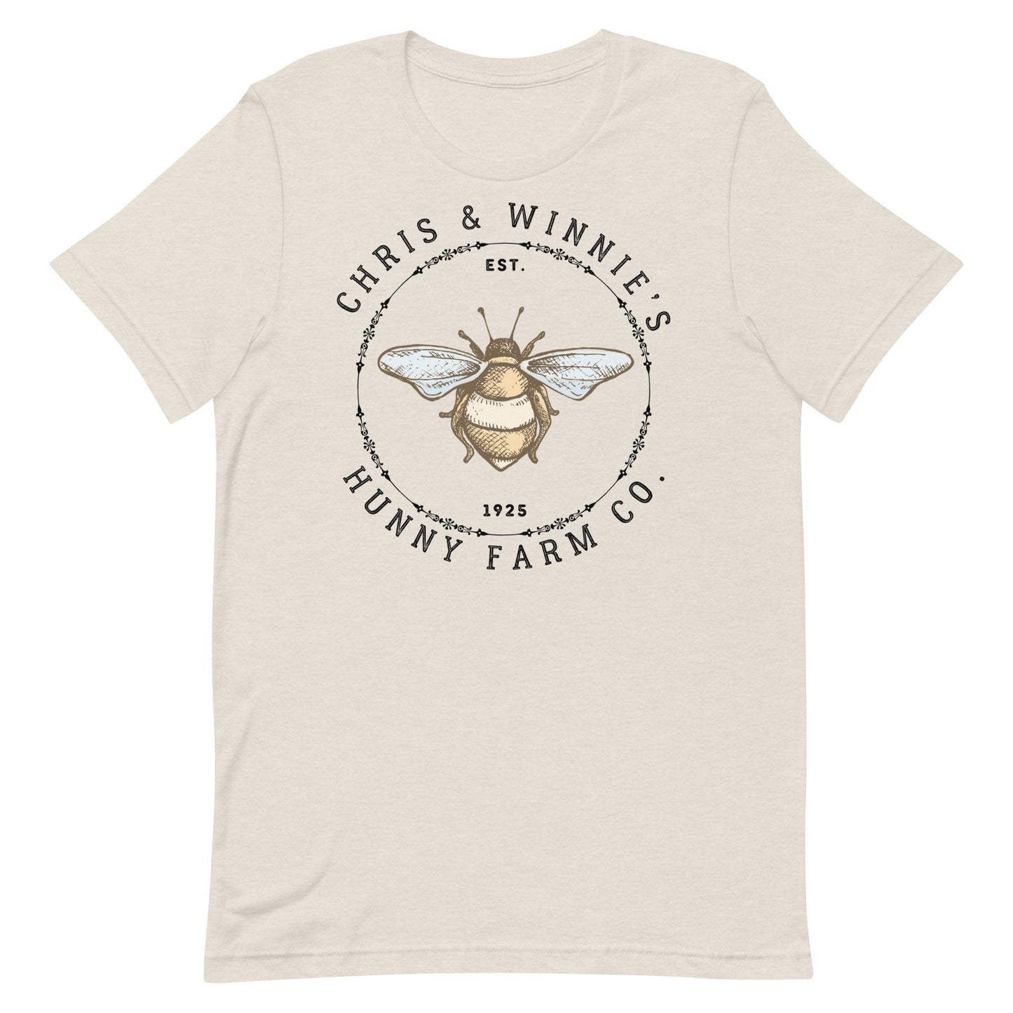 Winnie's Hunny Farm Bella Canvas T-Shirt, Subtle Disney Family Shirts