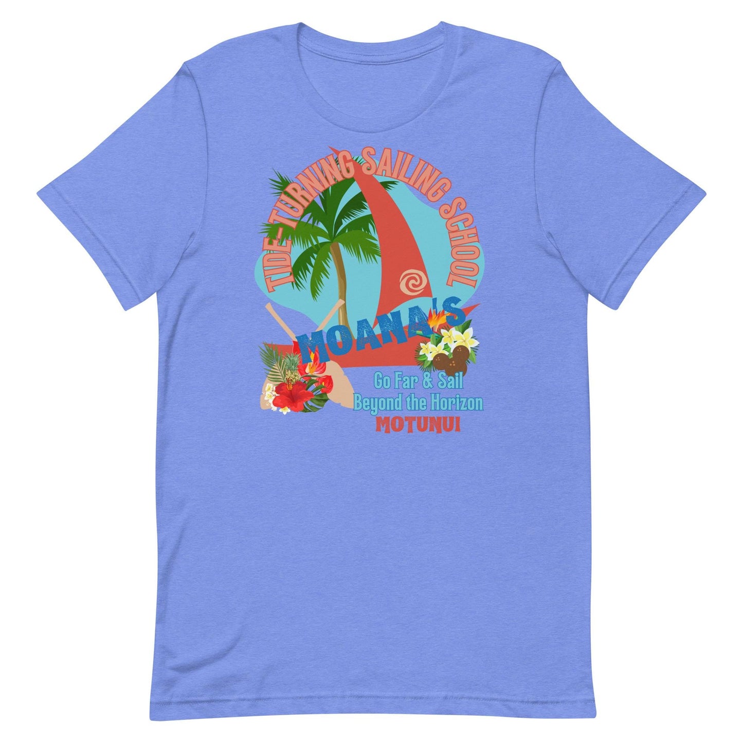 Moana Sailing School Shirt, Polynesian Disney Family Vacation Tee