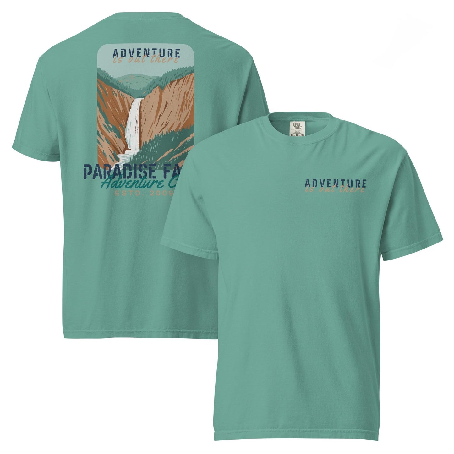Paradise Falls Adventure T-Shirt, Comfort Colors Disney Style