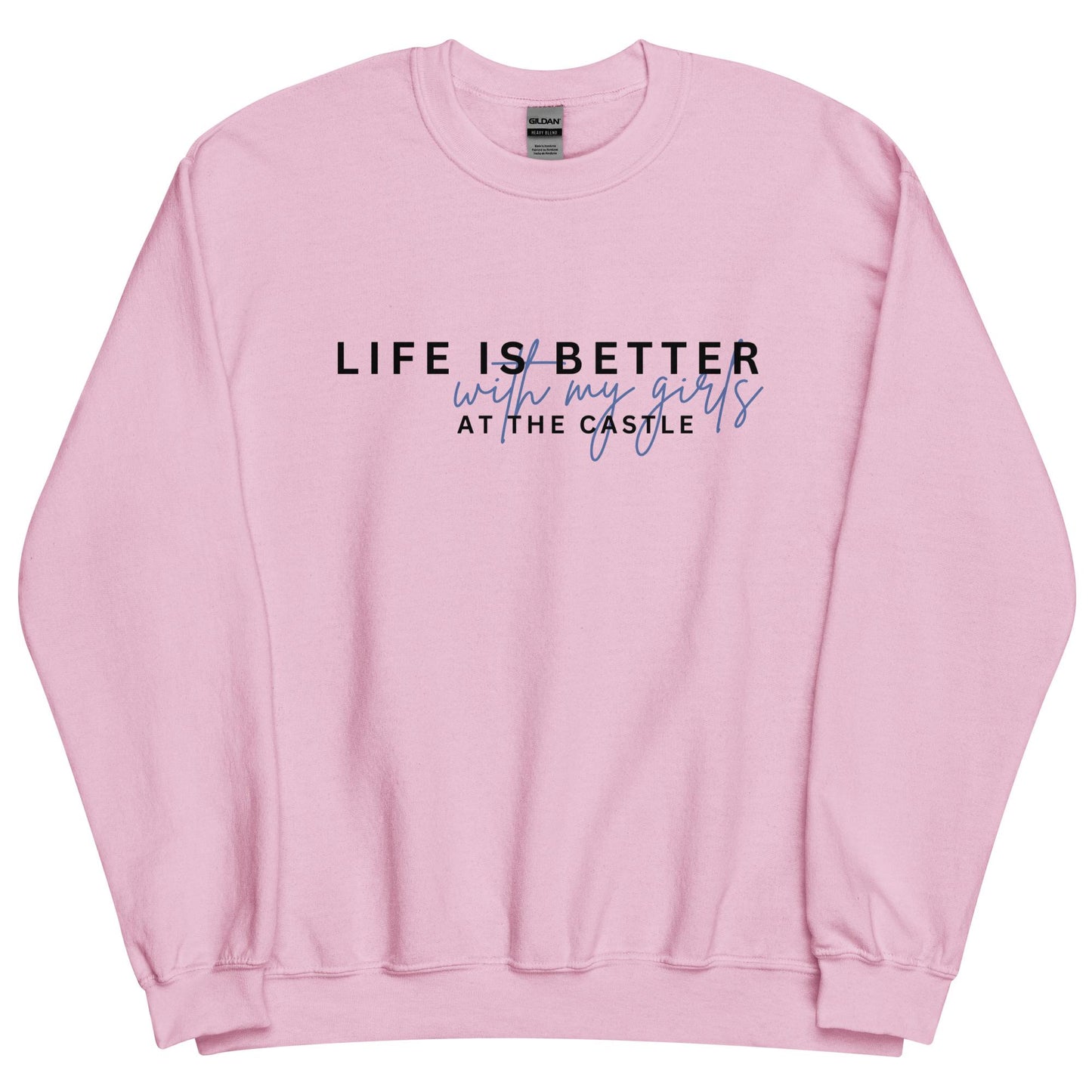 Disney Girls Trip Crewneck, Castle Graphic Sweatshirt