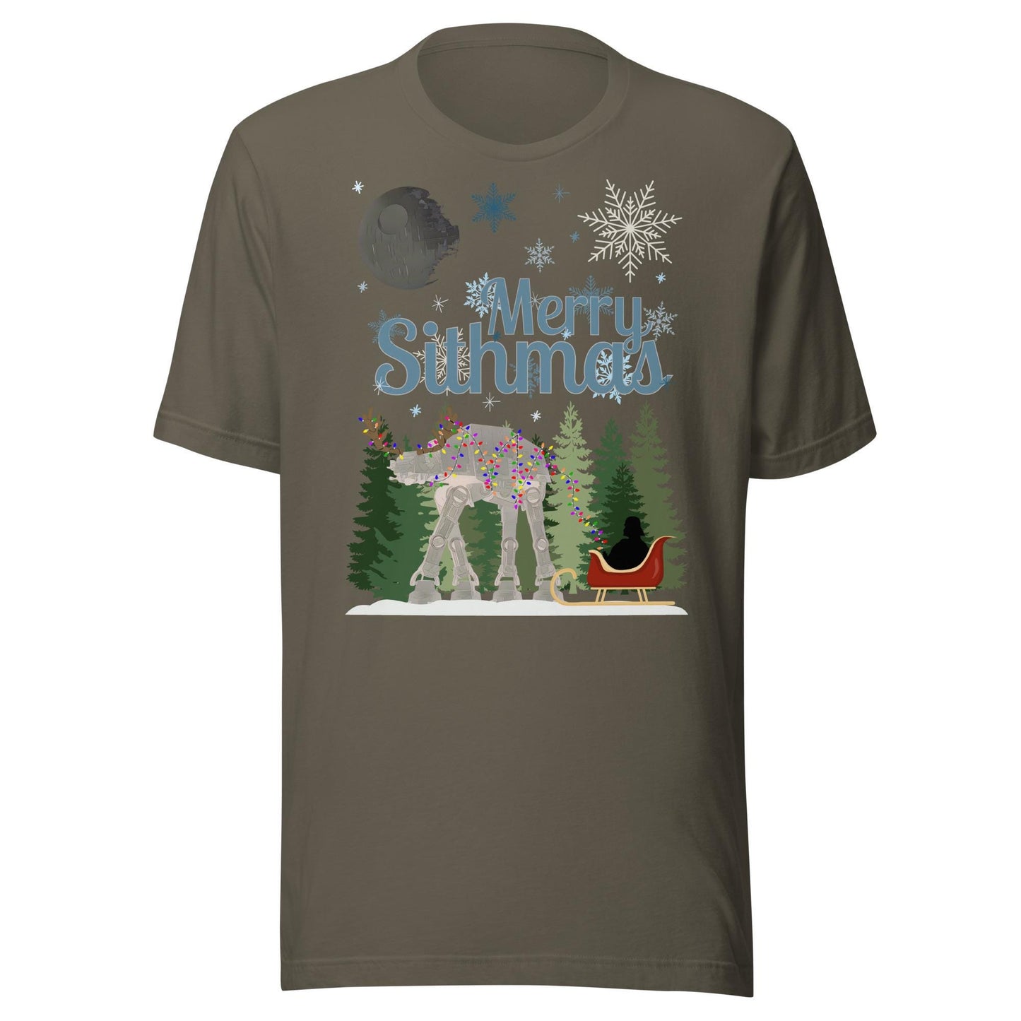 Merry Sithmas Star Wars Christmas Bella Canvas T-Shirt