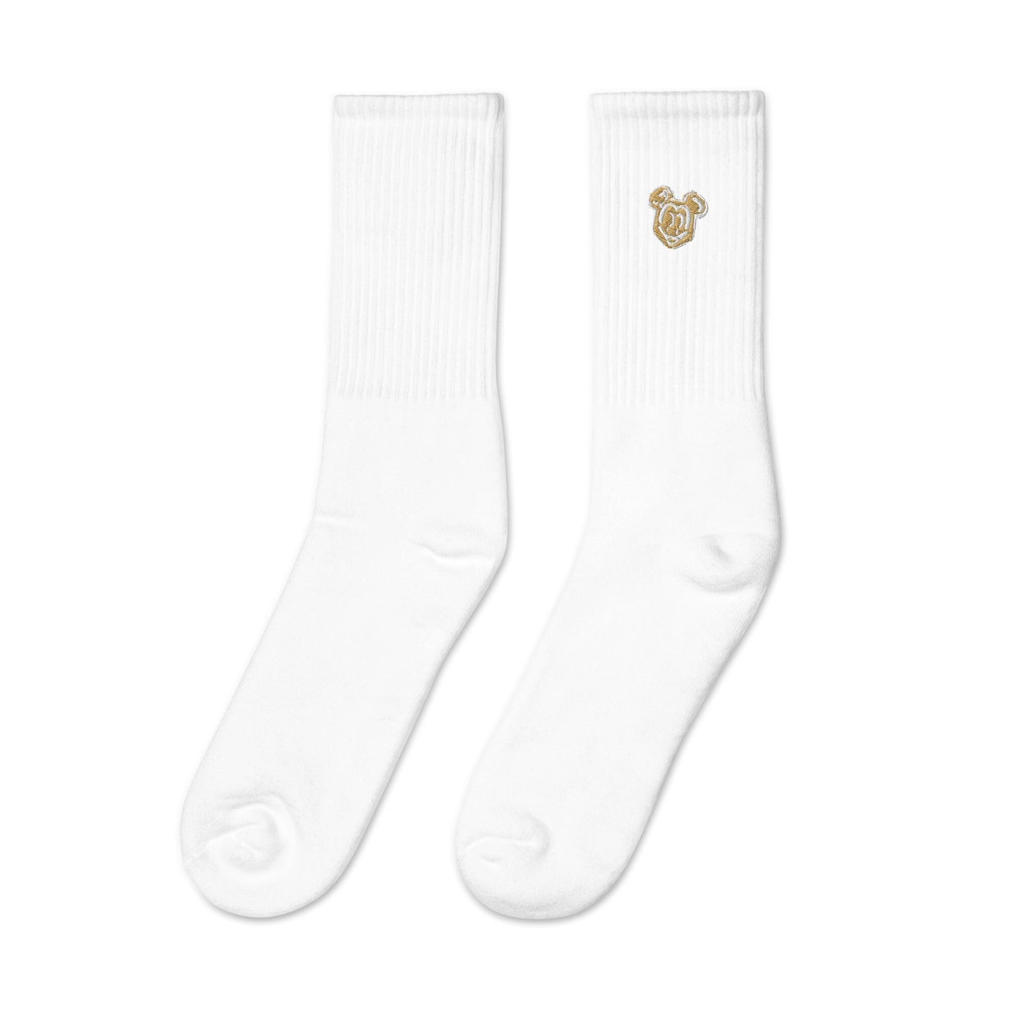 Embroidered Mickey Waffle Crew Socks, Disney Inspired