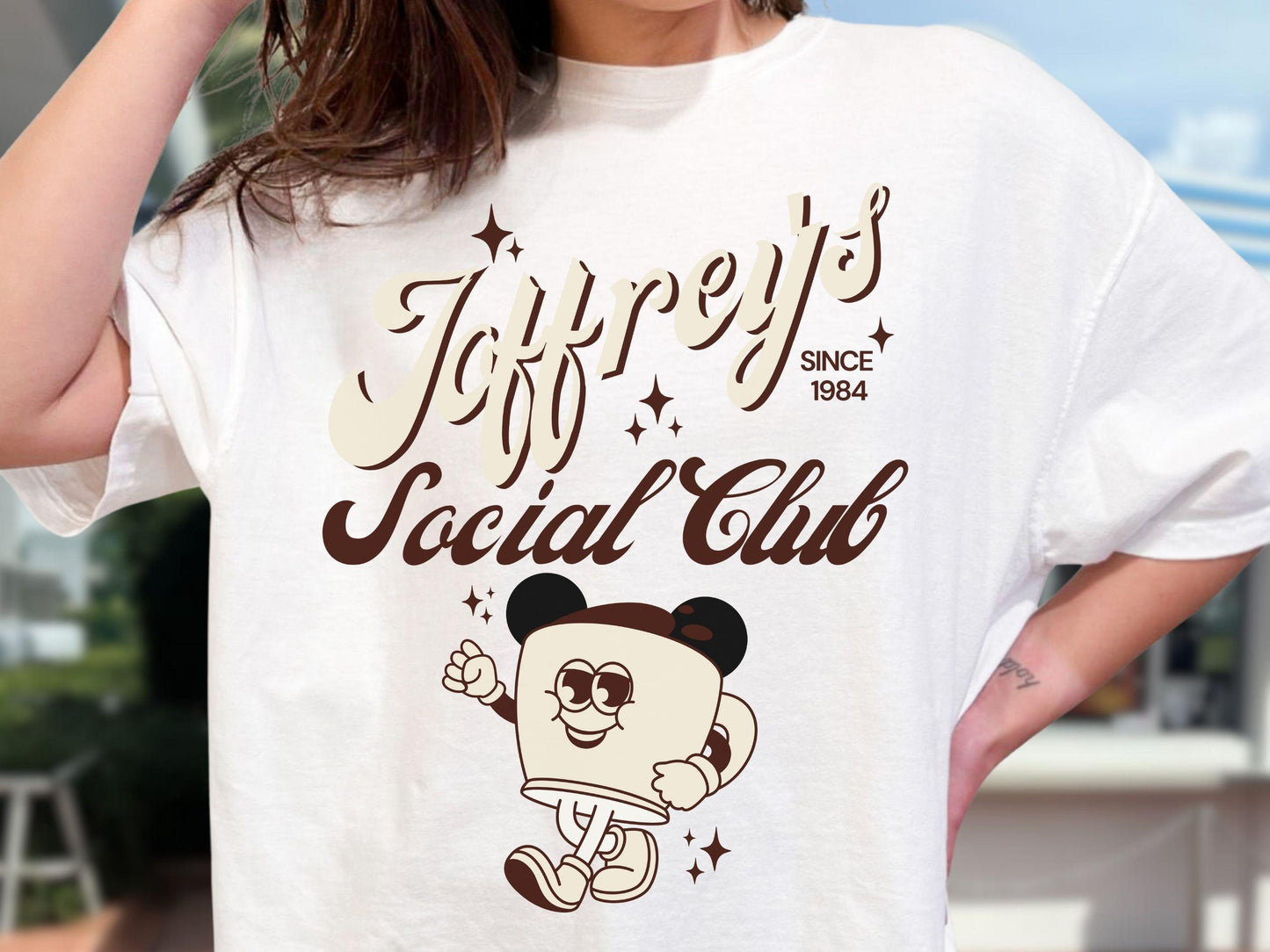 Joffrey's Social Club Comfort Colors Shirt| Subtle Disney Inspired| Disney Adult
