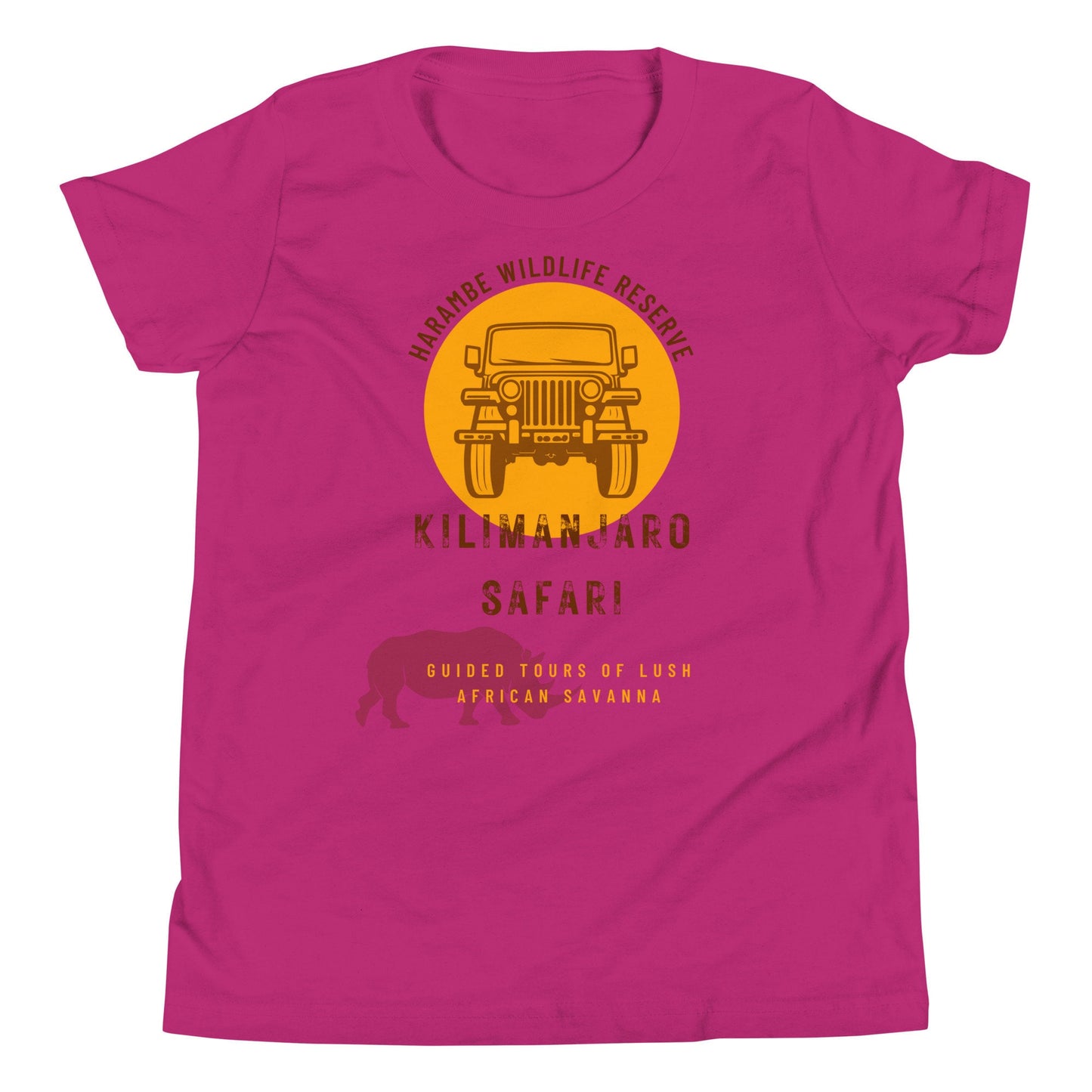 Kilimanjaro Safaris Youth T-Shirt, Subtle Disney Family Shirt