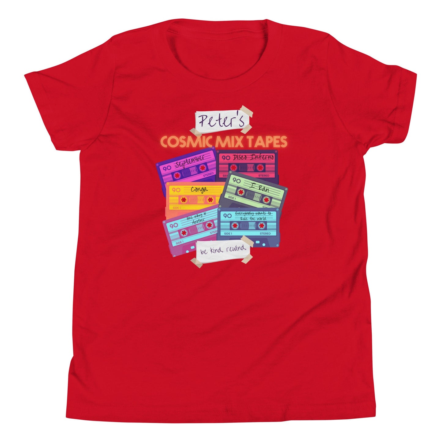 Guardians of the Galaxy T-Shirt, Peter's Cosmic Mix Tapes, Marvel Fan