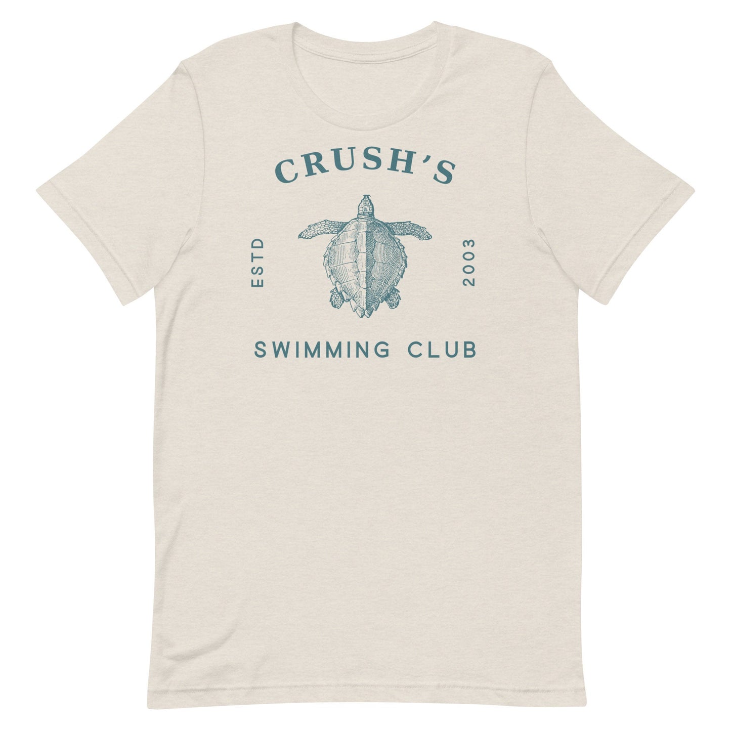 Crush's Swimming School Shirt, Bella Canvas Disney Family Tee