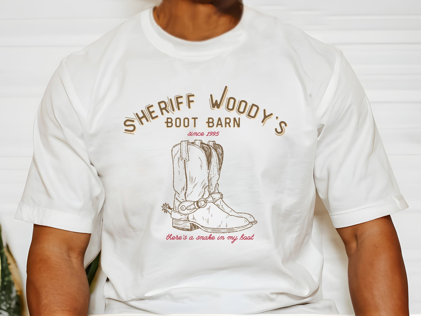 Sheriff Woody's Boot Barn Bella Canvas T-Shirt, Subtle Disney Family Shirt