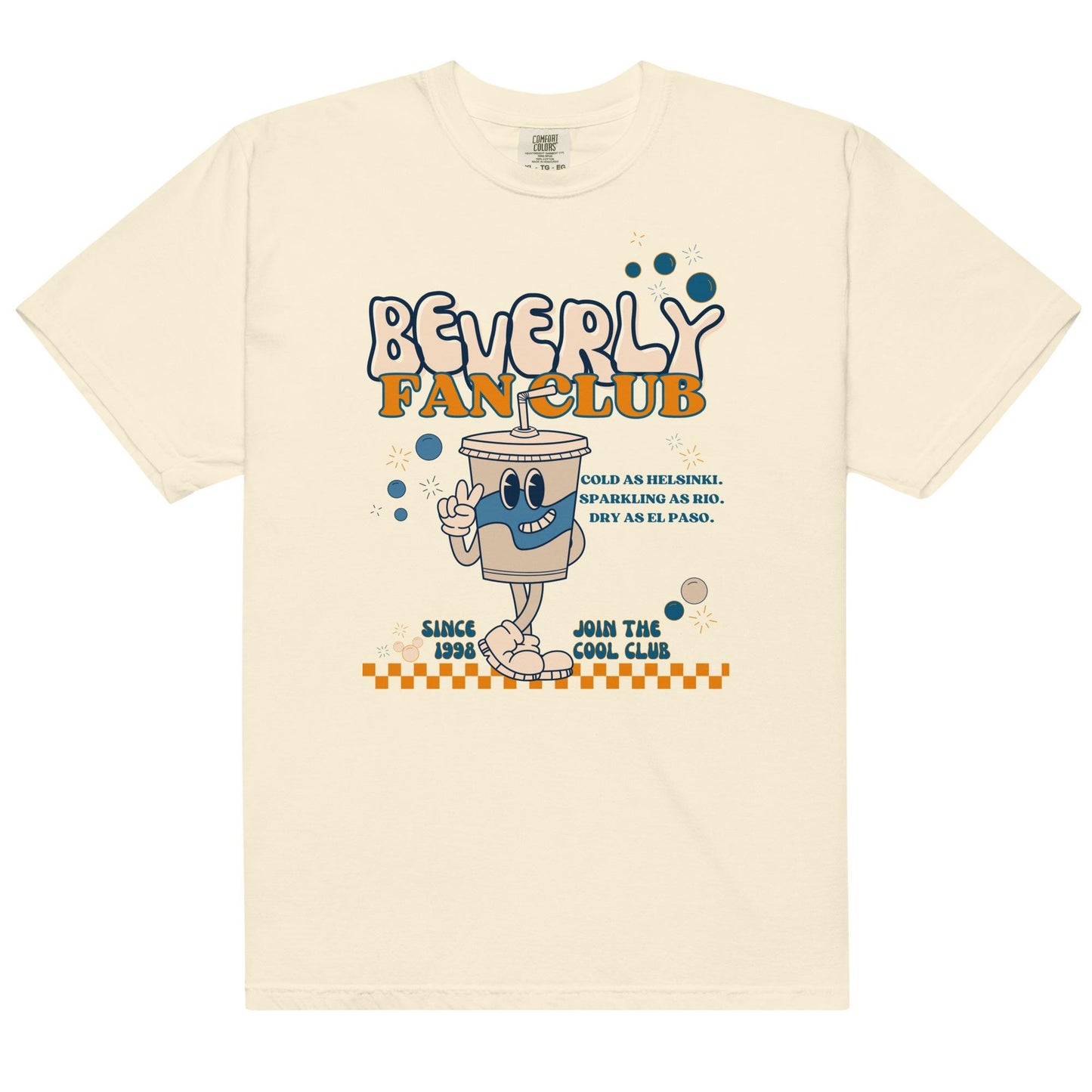 Disney EPCOT Club Cool Beverly Shirt, Comfort Colors Tee