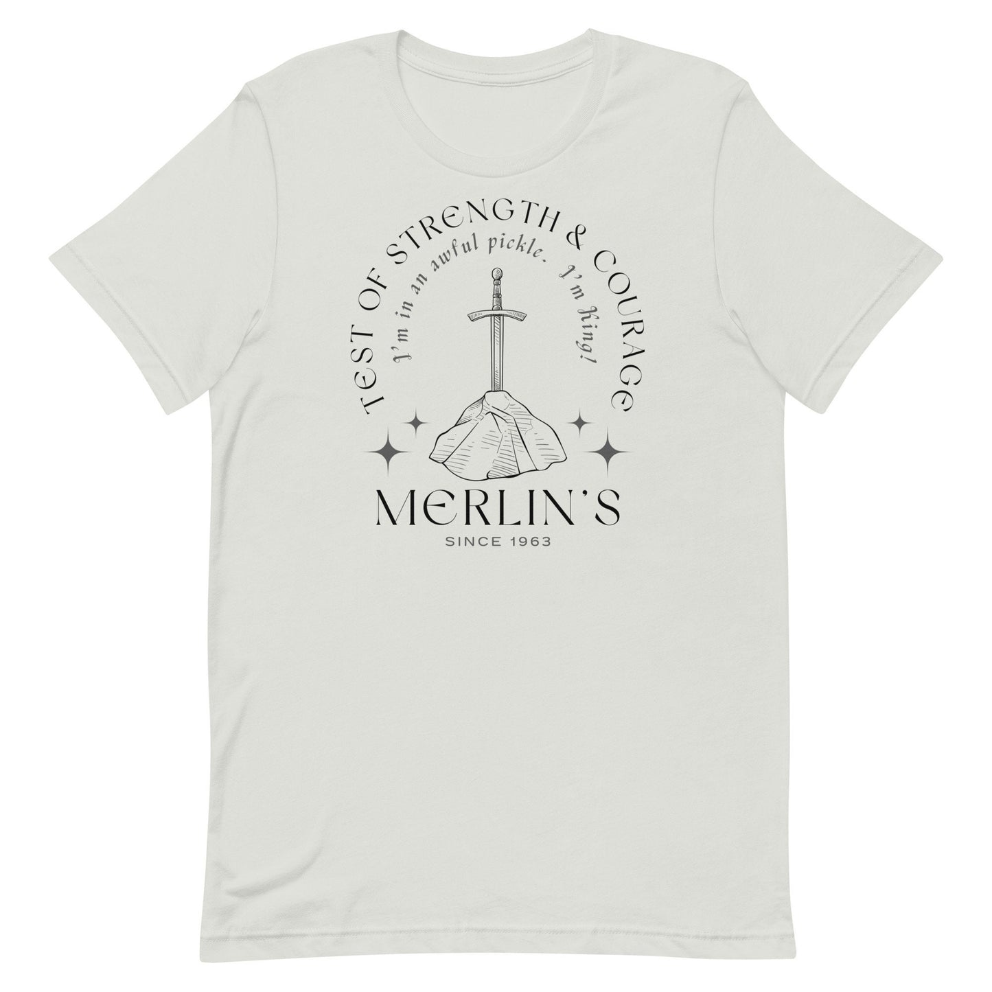 Merlin's Test of Strength Disney Shirt, Bella Canvas Unisex Tee