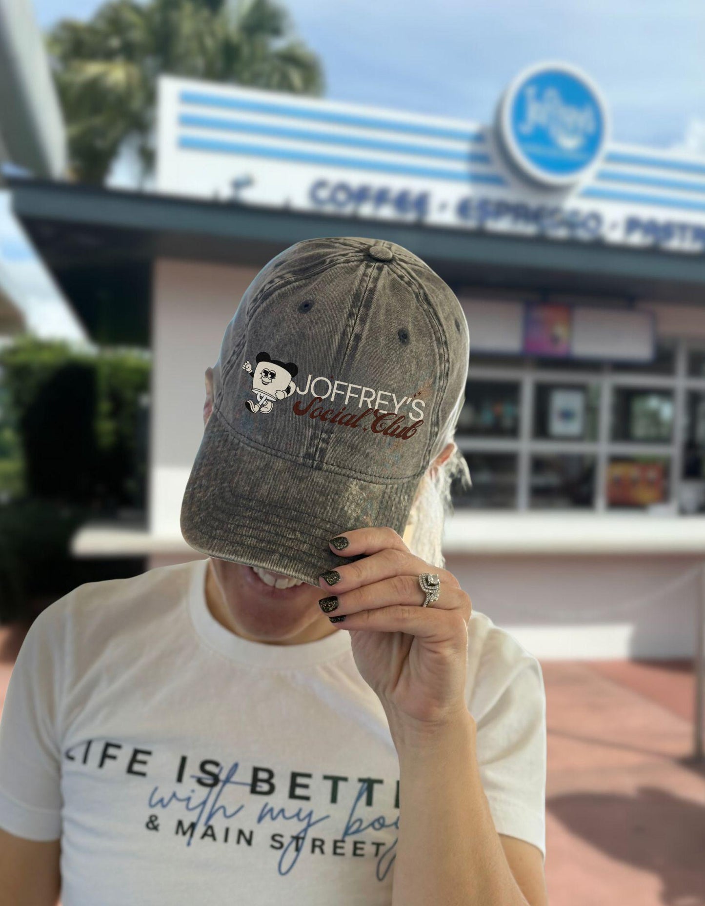 Joffrey's Social Club Hat, Subtle Disney Cotton Twill Cap