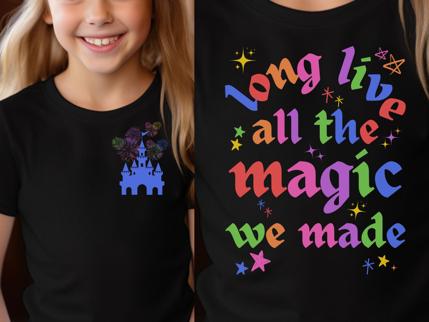 Disney Family Trip Shirt, Bella Canvas Youth Tee