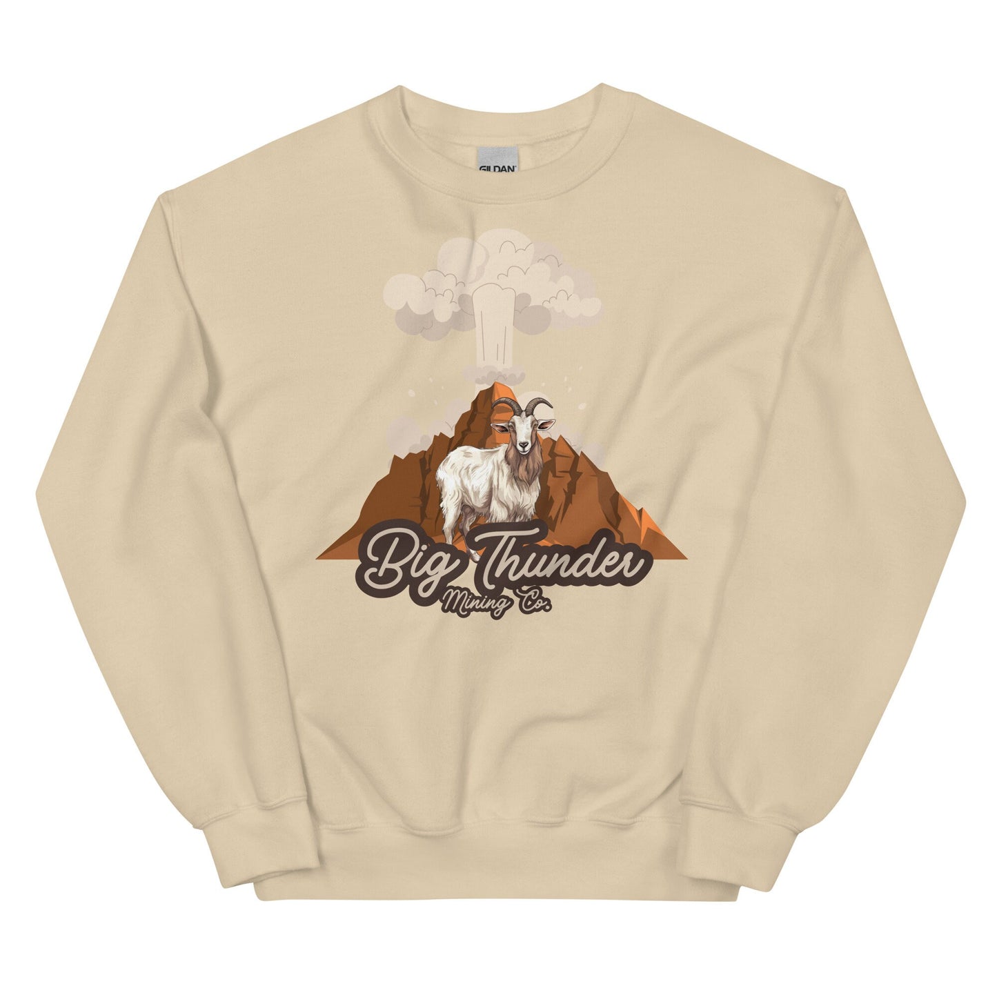 Big Thunder, Goat, Theme Park Sweatshirt,  Subtle Disney Matching Family Shirts, Unisex Disney Crewneck