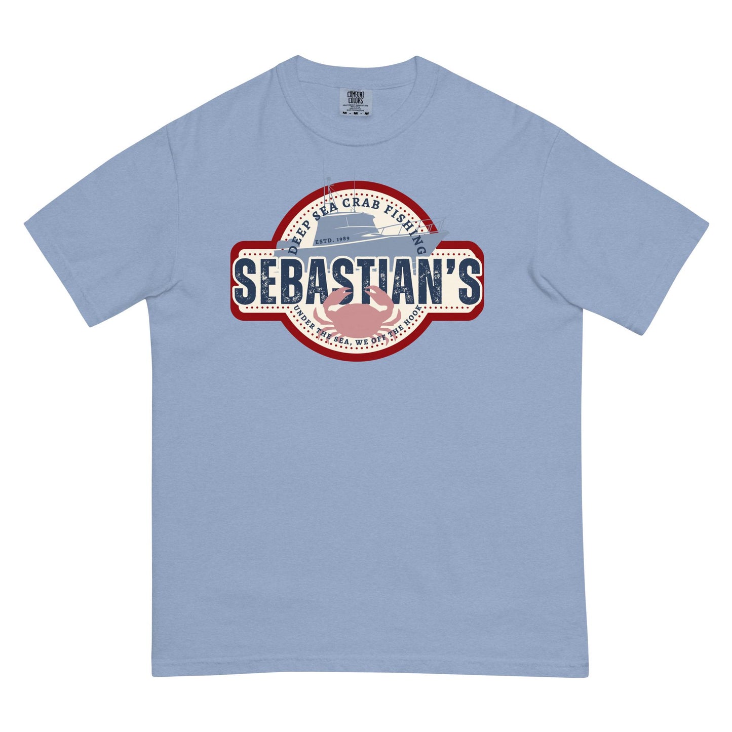 Sebastian Little Mermaid Inspired Comfort Colors Shirt