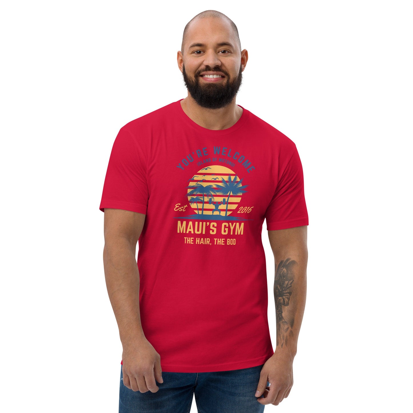 Maui's Gym T-Shirt, Moana Disney Family Vacation Tee
