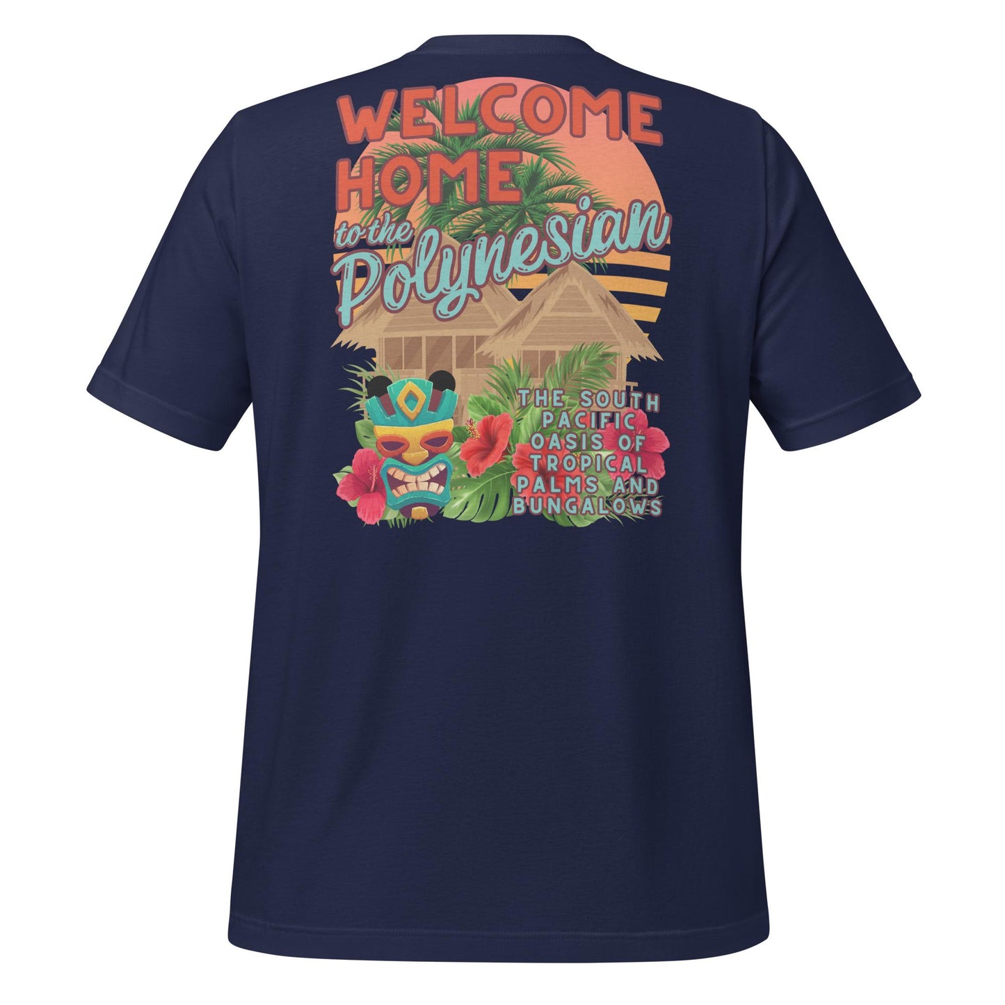 Polynesian Disney Bella Canvas Unisex T-Shirt, DVC Family Shirt