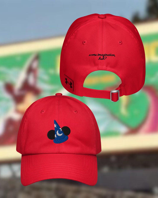 Fantasmic Some Imagination, Huh Embroidered Under Armour® Hat, Subtle Sorcerer Mickey Hat