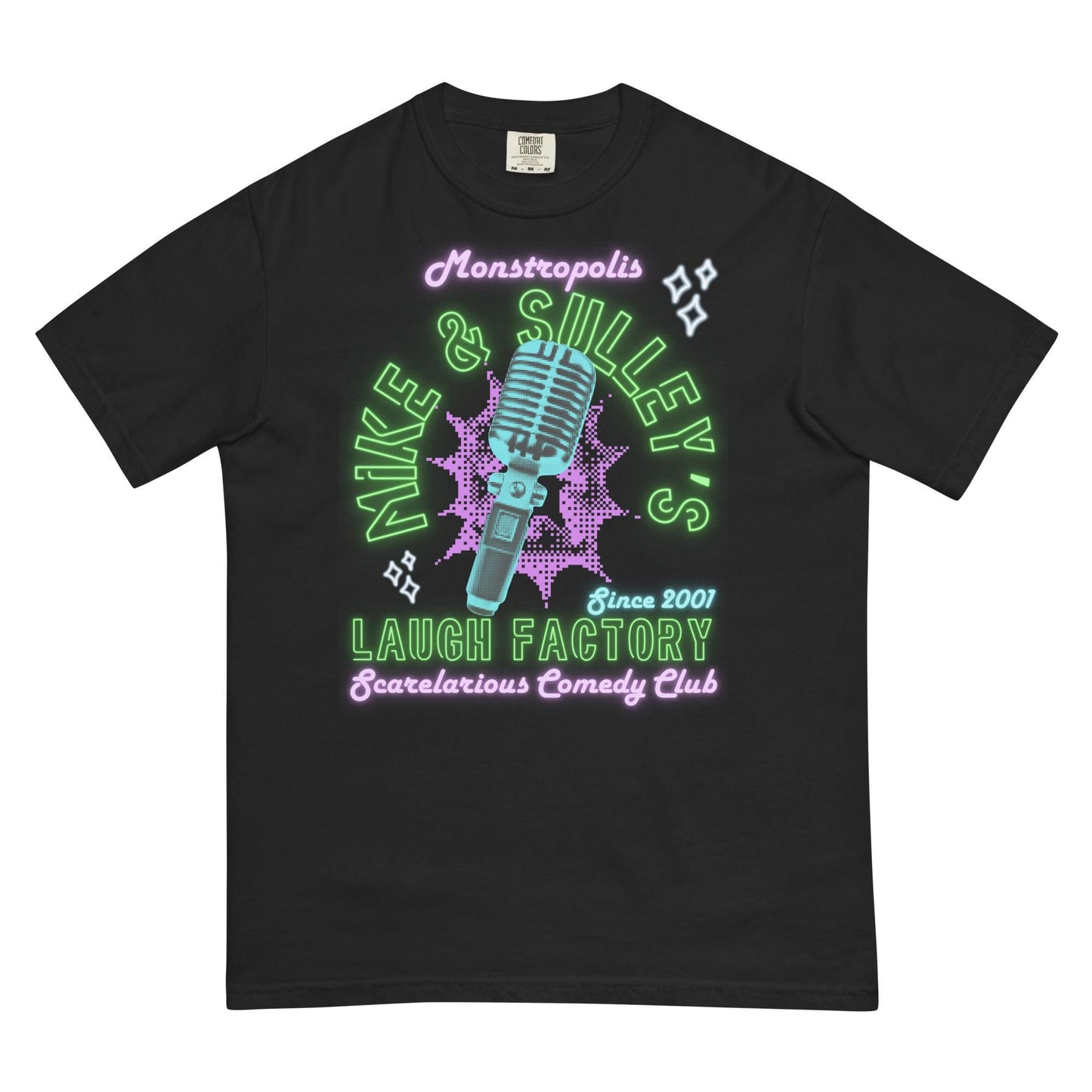 Monsters Inc Laugh Factory Shirt, Disney Pixar Comfort Colors Tee