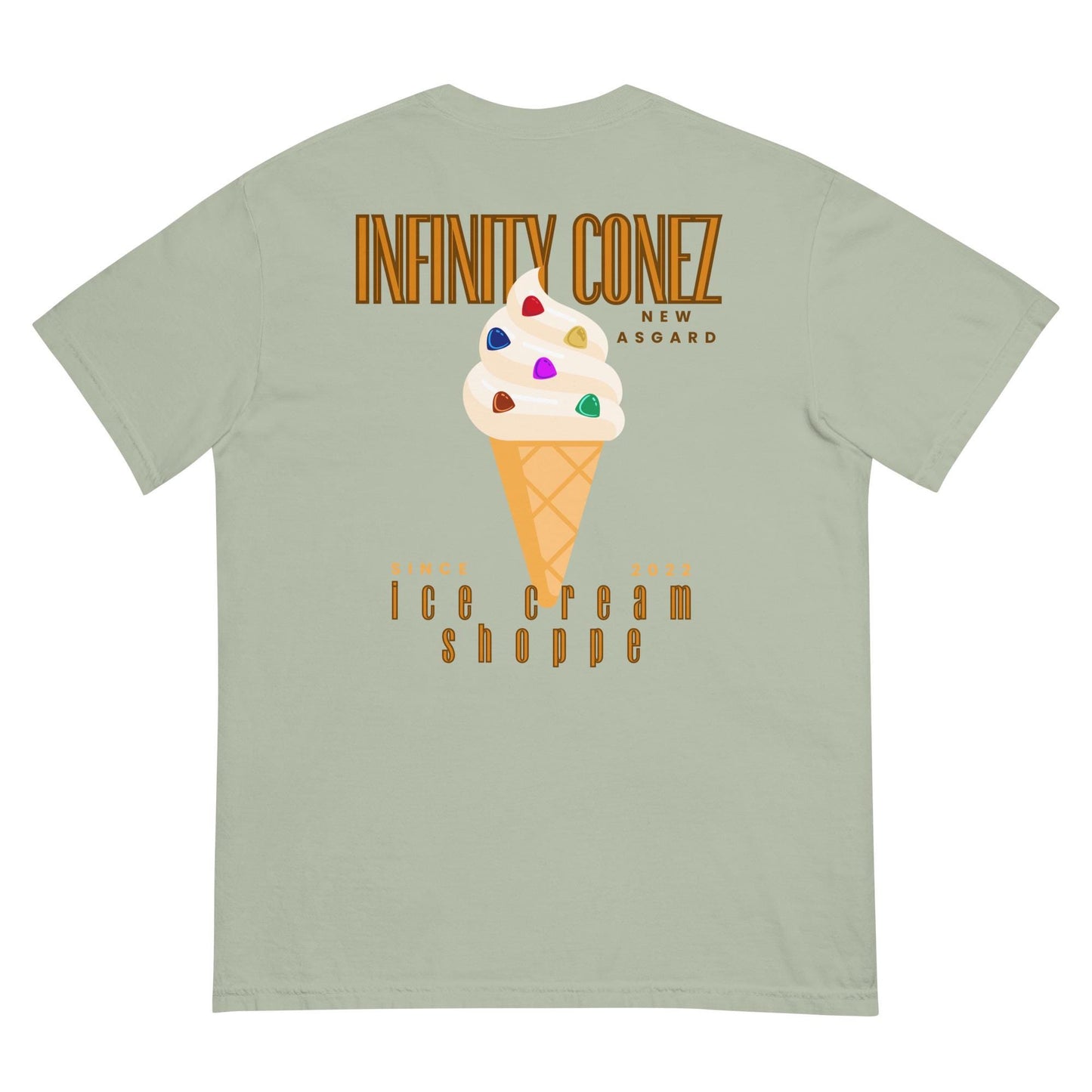 Infinity Conez T-Shirt, Avengers Inspired, New Asgard Ice Cream