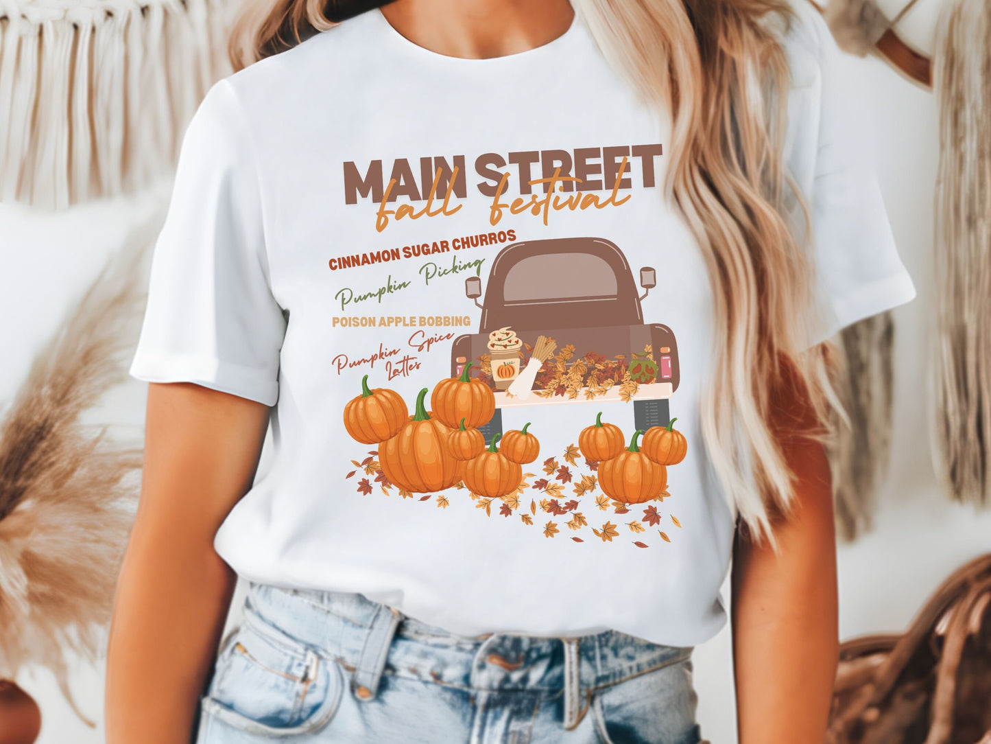 Main Street Fall Festival Shirt, Disney Family Tee, Bella Canvas